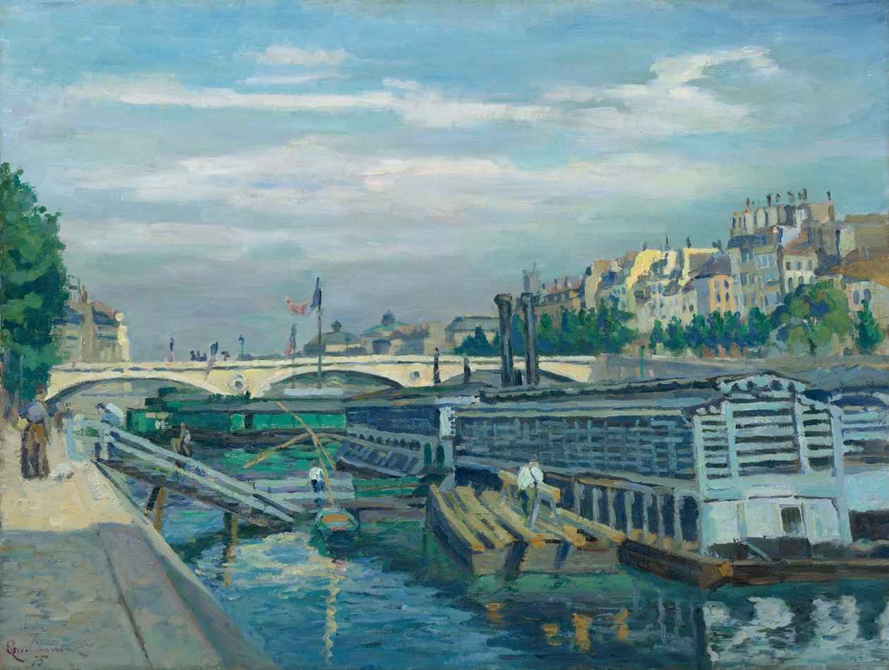 El puente de Luis Felipe de Jean Baptiste Armand Guillaumin
