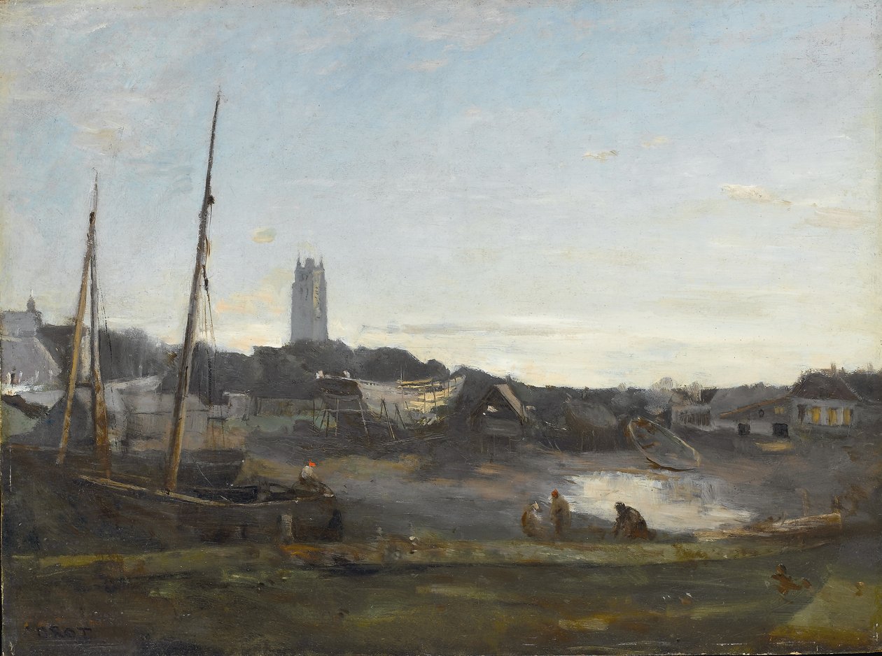 Dunkerque, c.1857 de Jean Baptiste Camille Corot