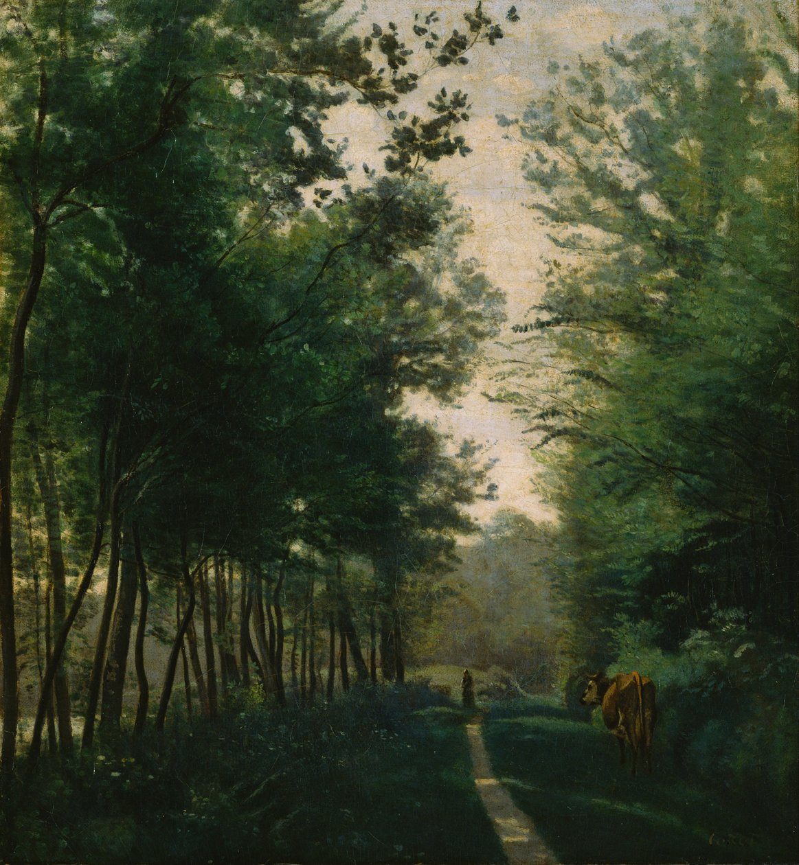 Ciudad de Avray de Jean Baptiste Camille Corot