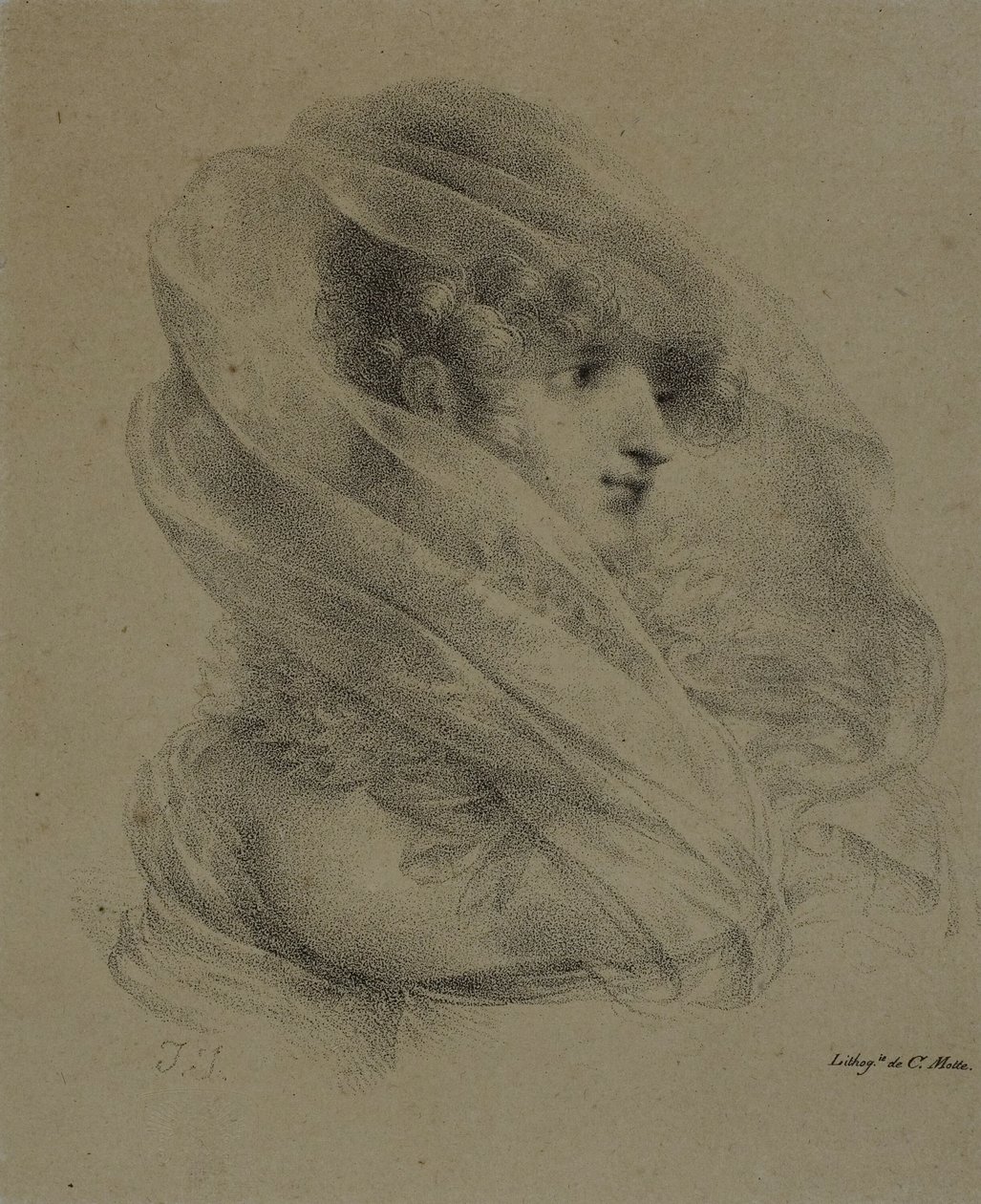 Mme. Ledieu de Jean Baptiste Isabey
