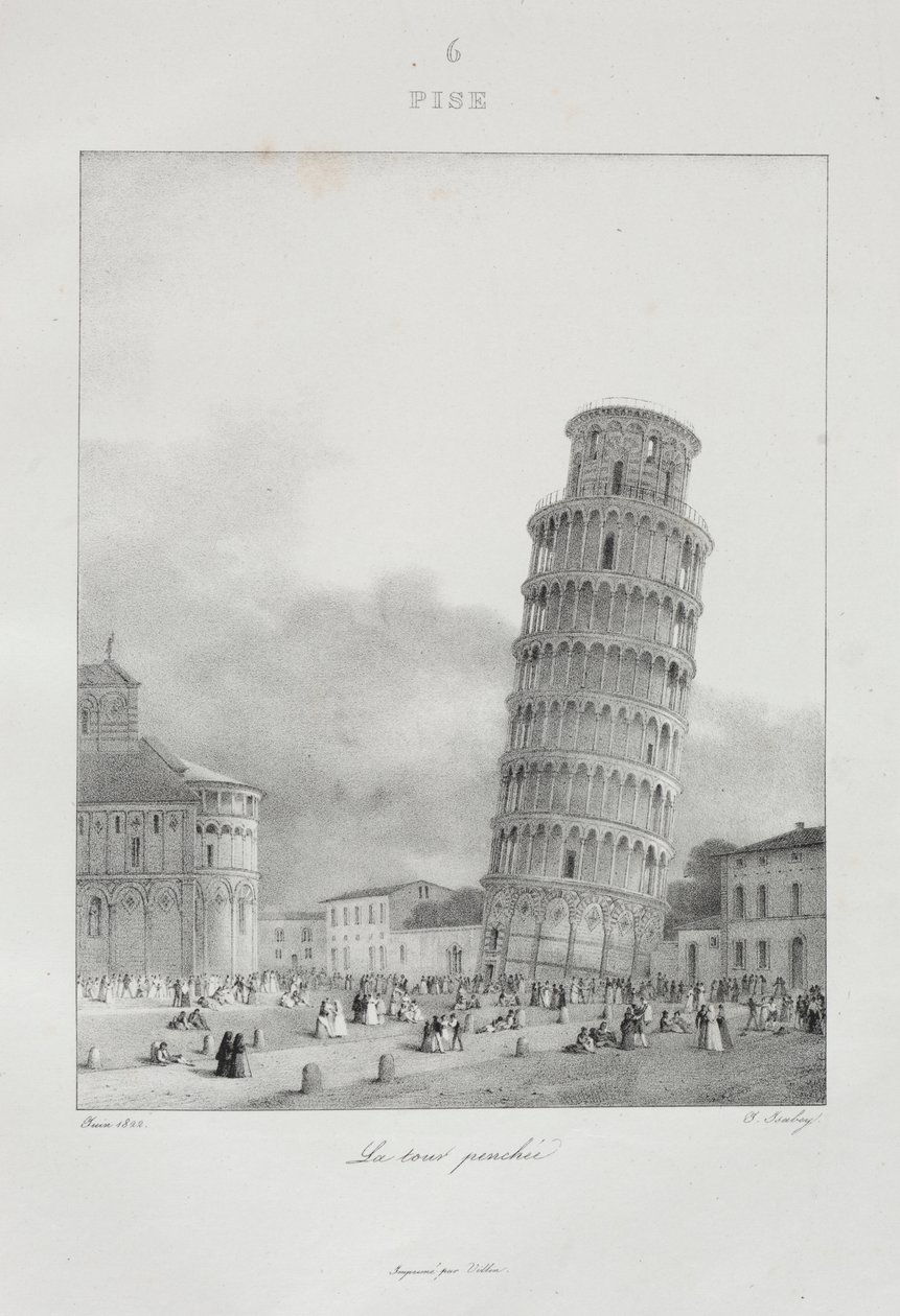 Viaje a Italia en 1822 de Jean Baptiste Isabey