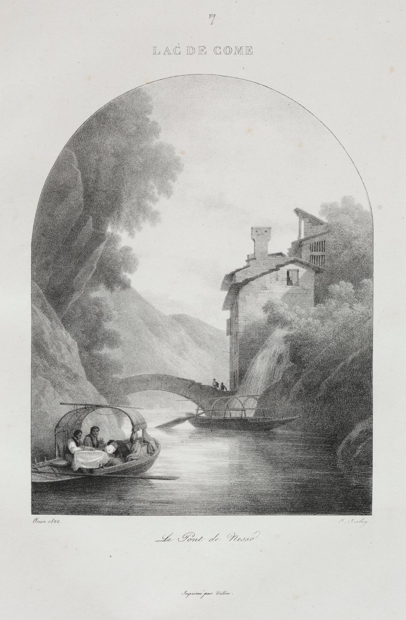 Viaje a Italia en 1822 de Jean Baptiste Isabey