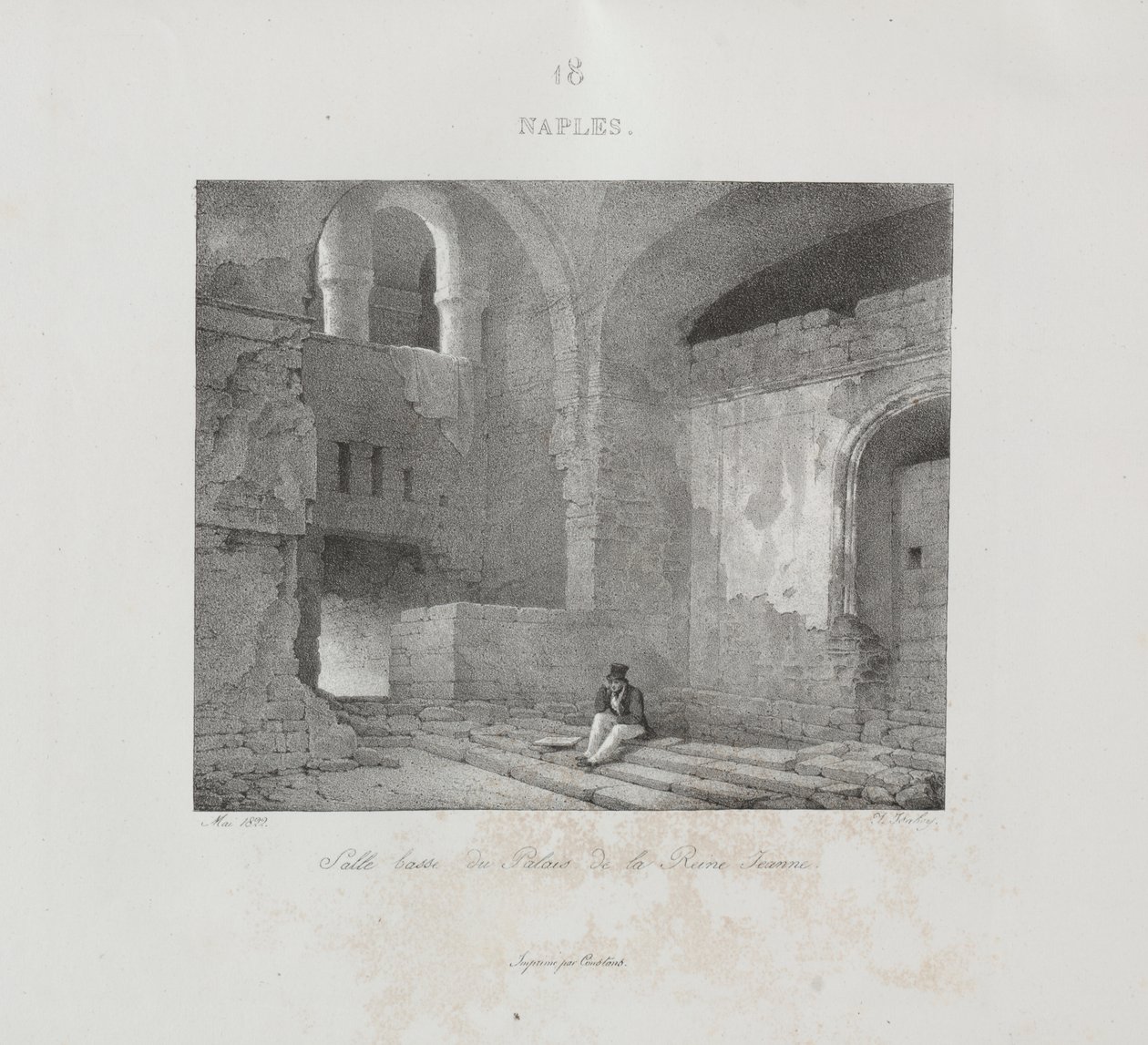 Viaje a Italia en 1822 de Jean Baptiste Isabey