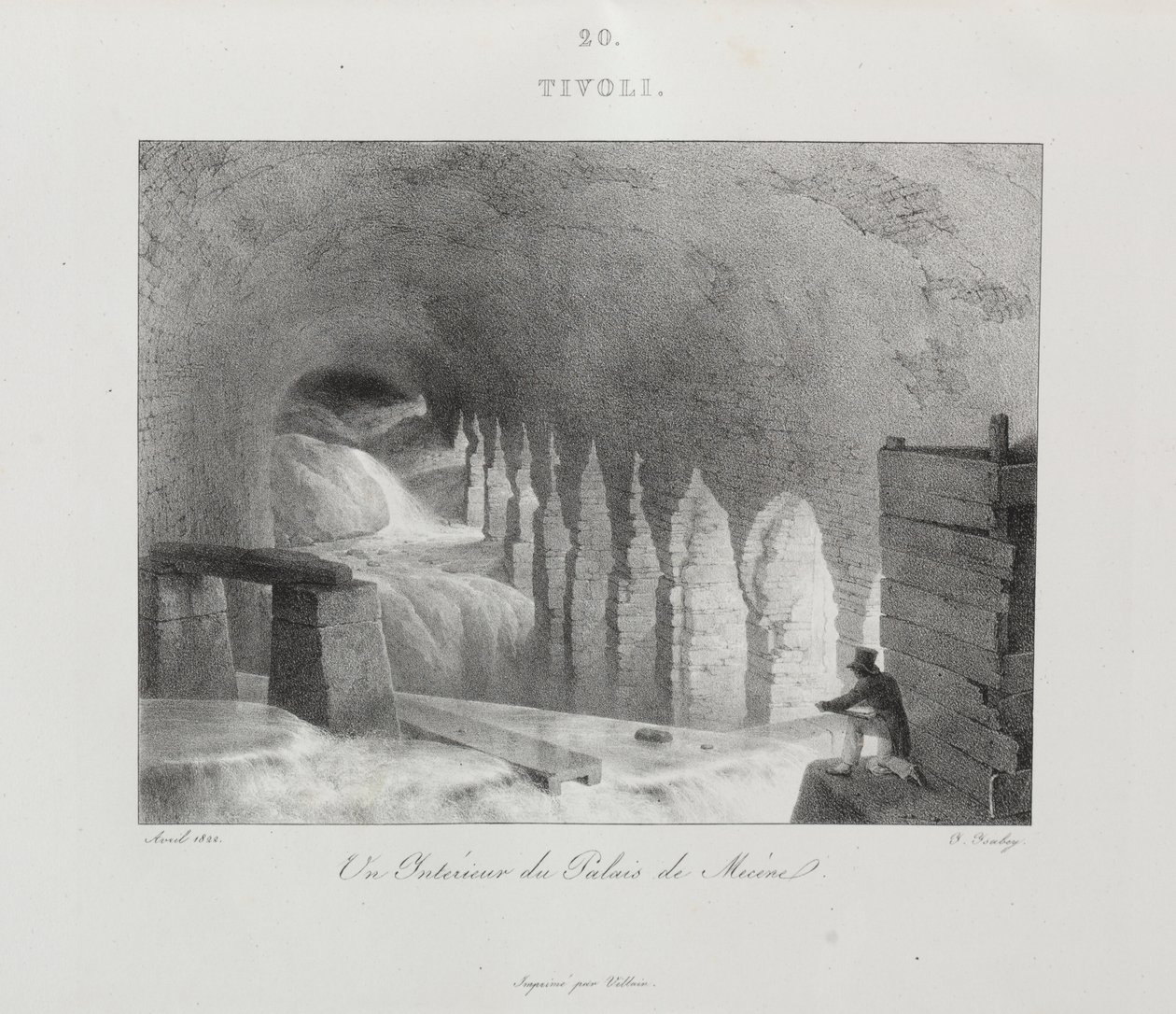 Viaje a Italia en 1822 de Jean Baptiste Isabey