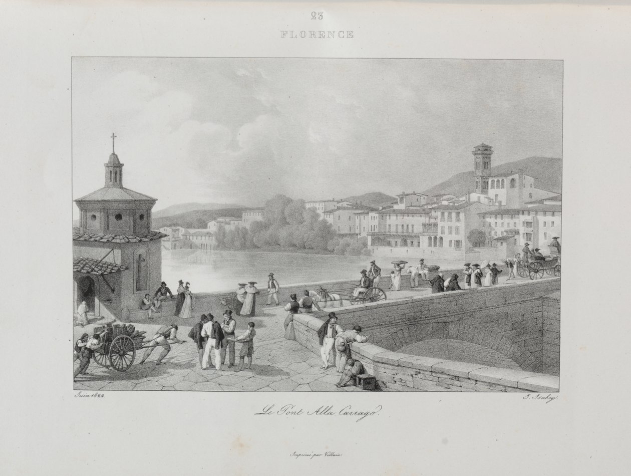 Viaje a Italia en 1822 de Jean Baptiste Isabey