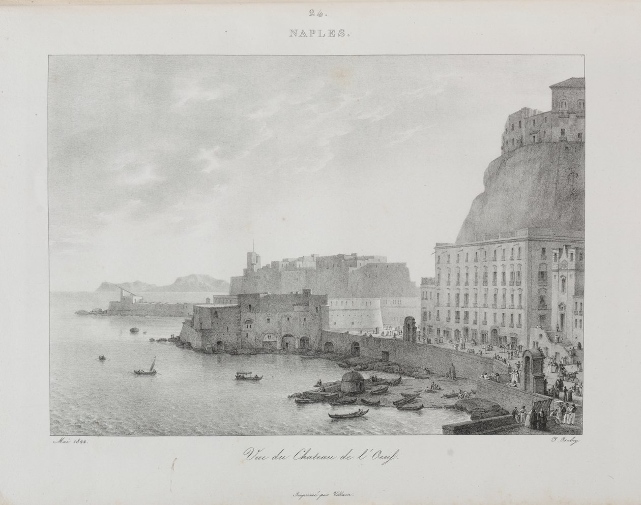 Viaje a Italia en 1822 de Jean Baptiste Isabey
