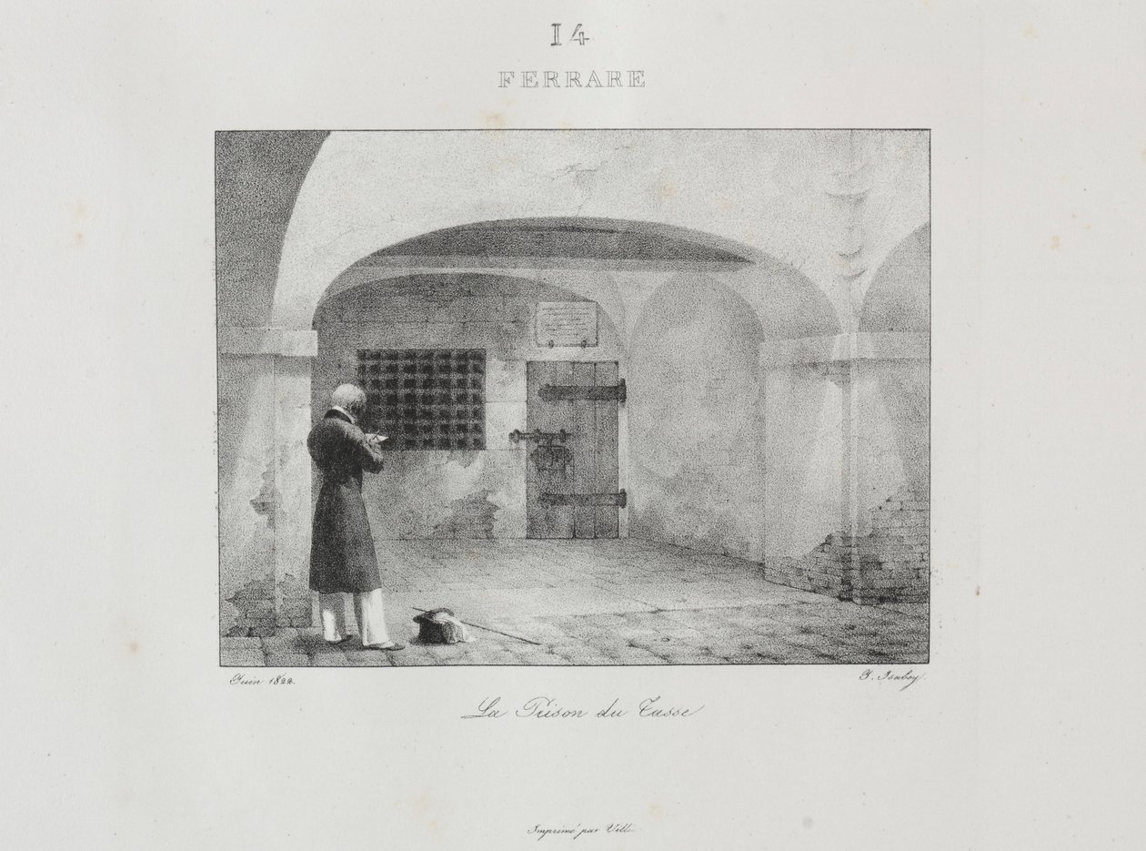Viaje a Italia en 1822 de Jean Baptiste Isabey