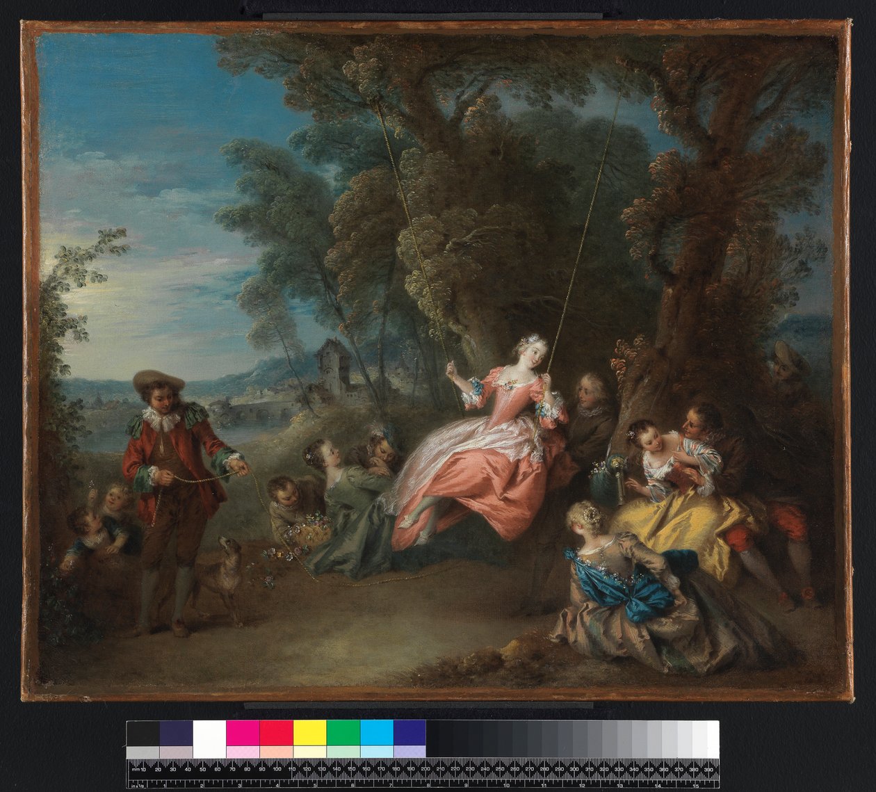 El columpio de Jean Baptiste Joseph Pater