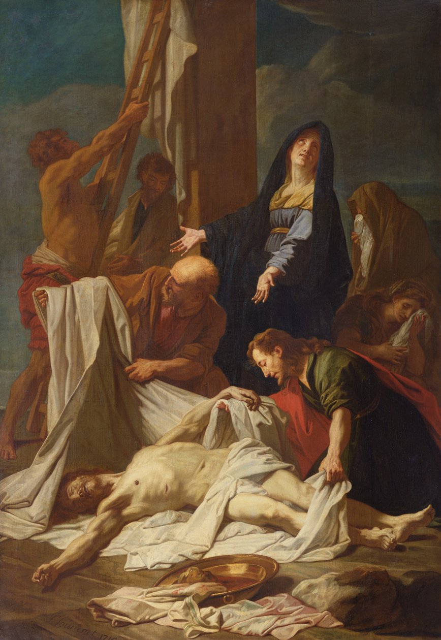 Descendimiento de Cristo de la Cruz de Jean Baptiste Jouvenet