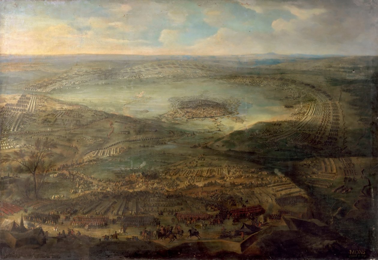El sitio de Mons, 1691 de Jean Baptiste Martin