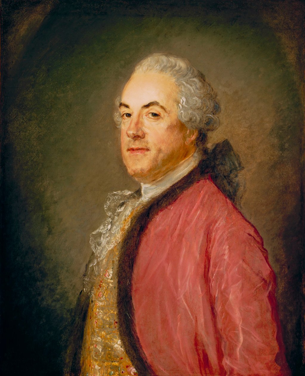 Retrato de un hombre de Jean Baptiste Perronneau