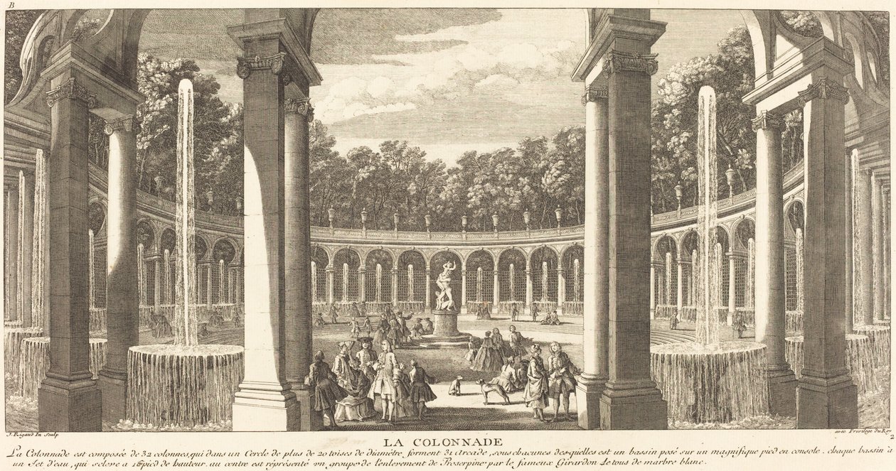 La Columnata de Jean Baptiste Rigaud