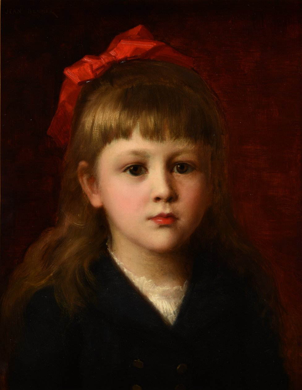 Retrato de una niña de Jean Benner