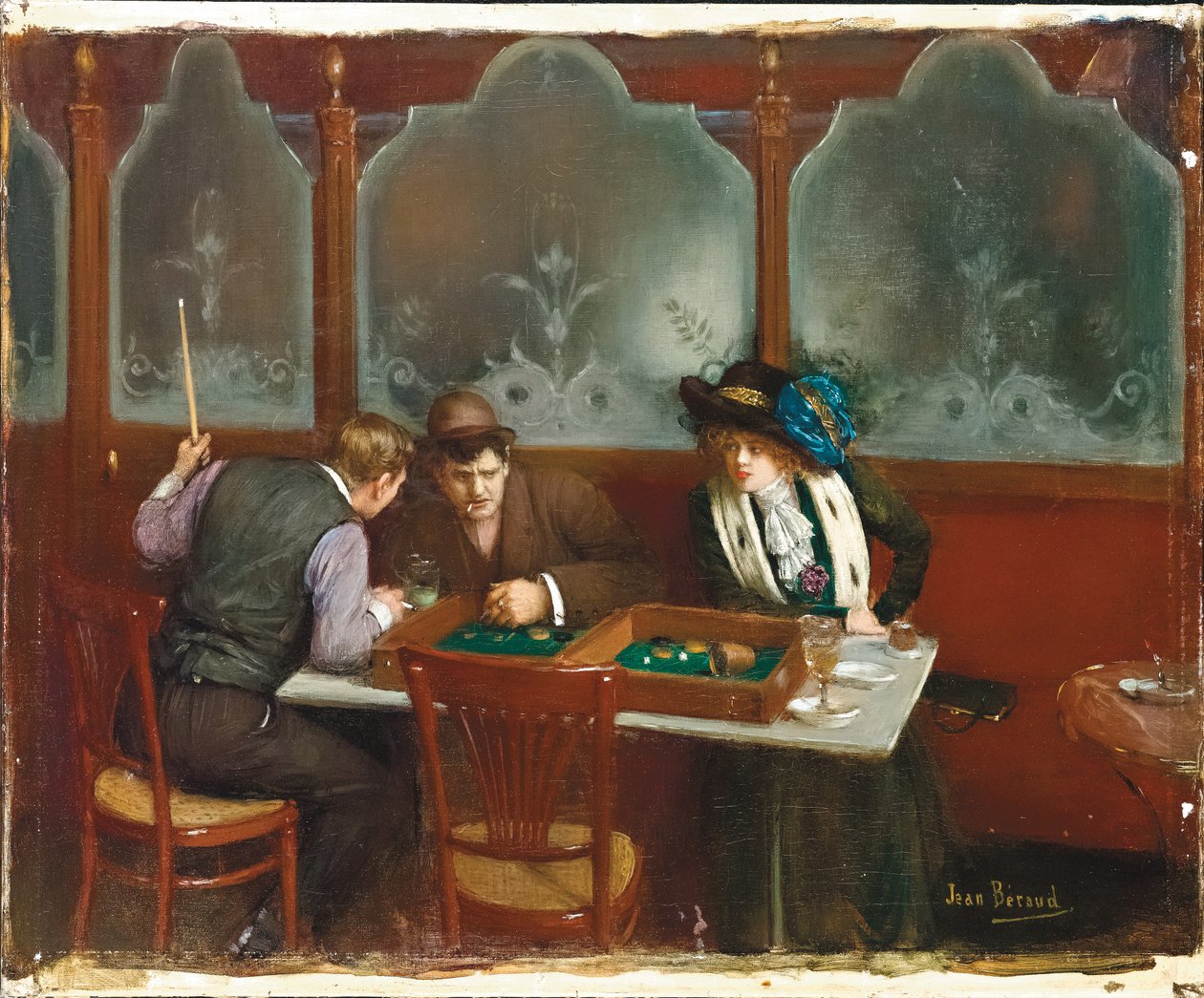 En el Café de Jean Beraud