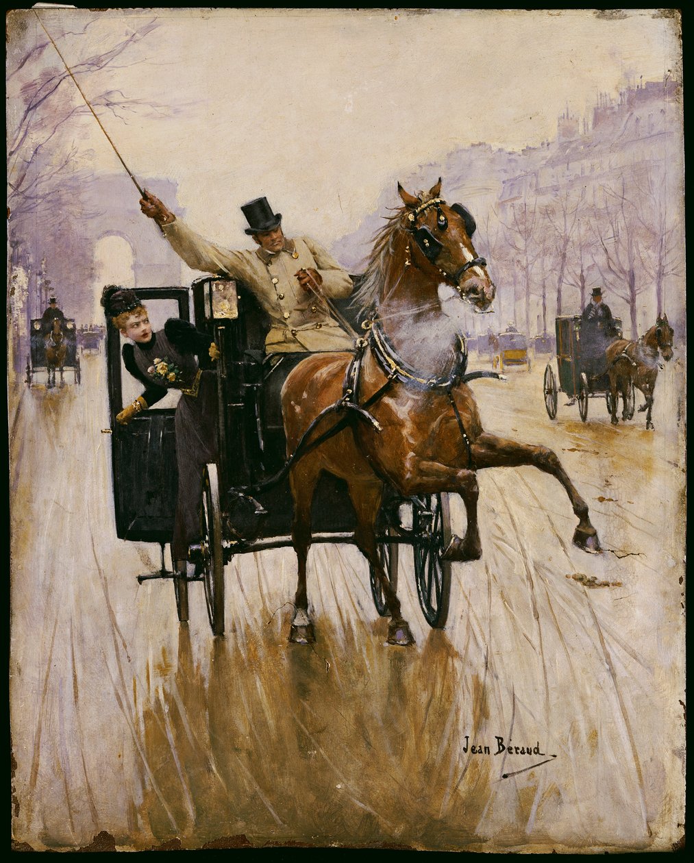 ¡Alto! de Jean Beraud