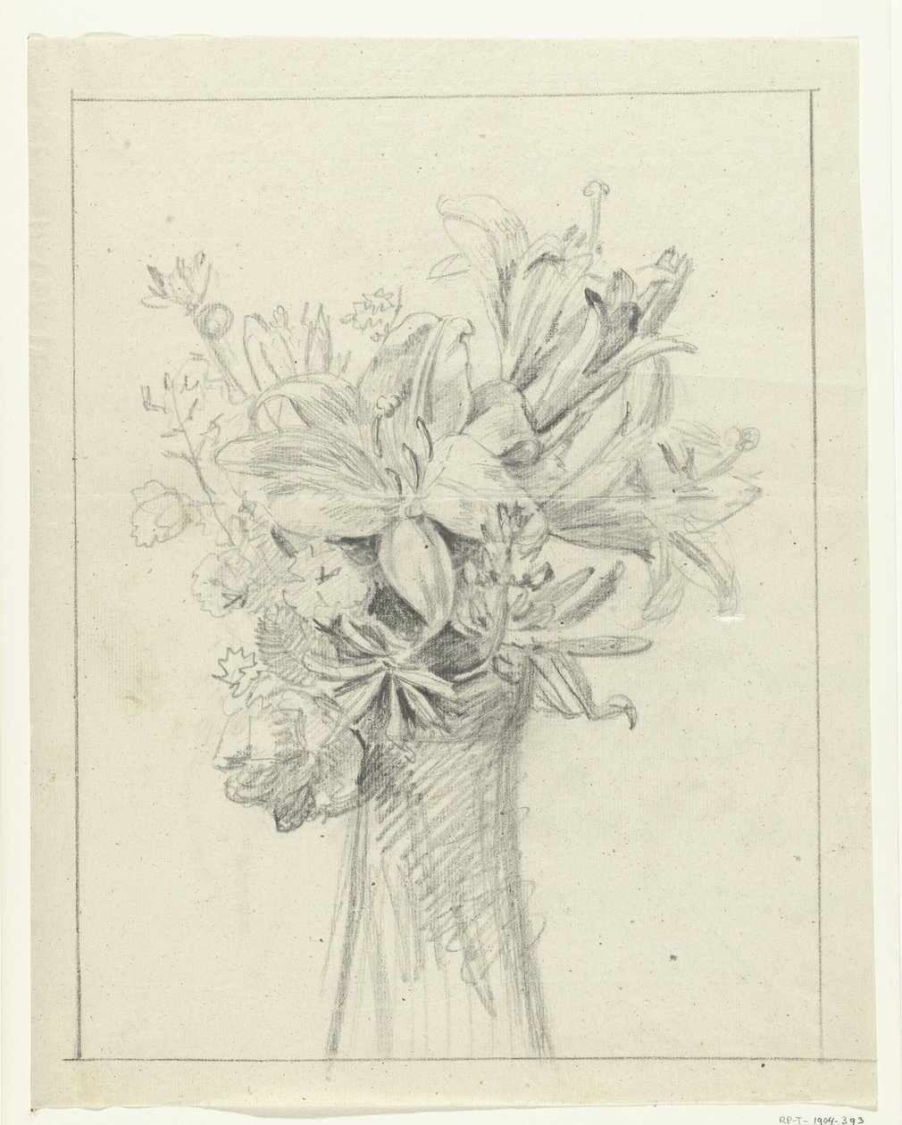 Flores en un florero de Jean Bernard