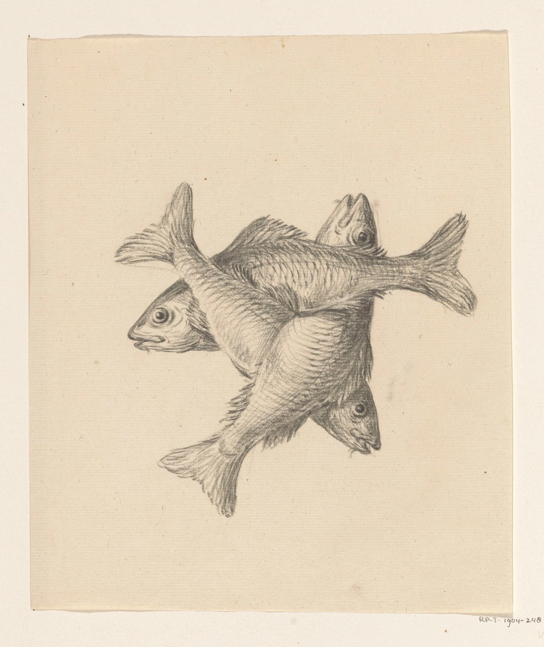Tres peces dispuestos transversalmente de Jean Bernard