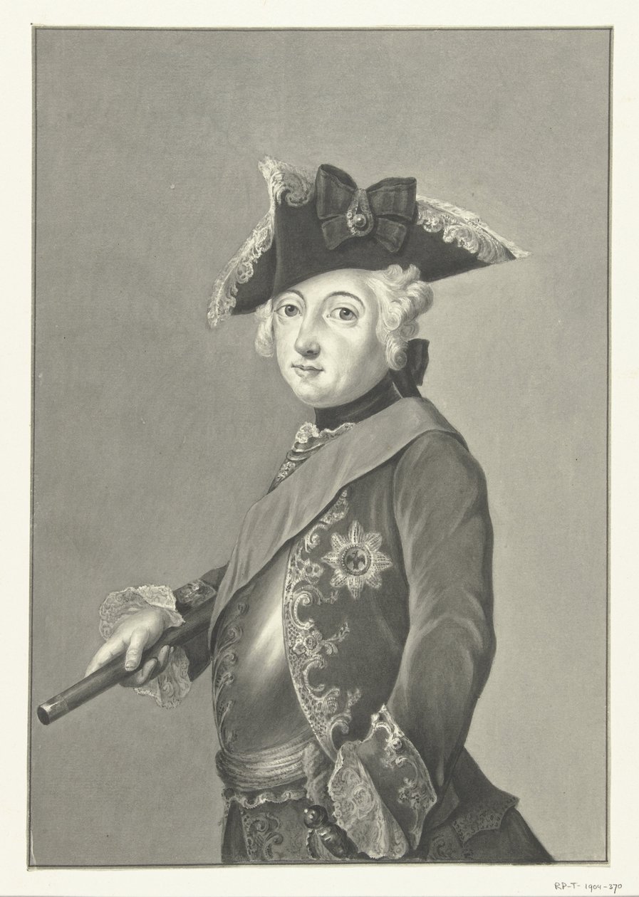 Retrato de Federico Guillermo III de Jean Bernard