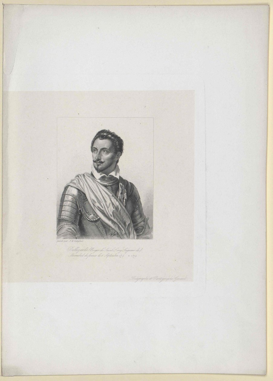 Roger Bellegarde (imprimir) de Jean Charles Langlois