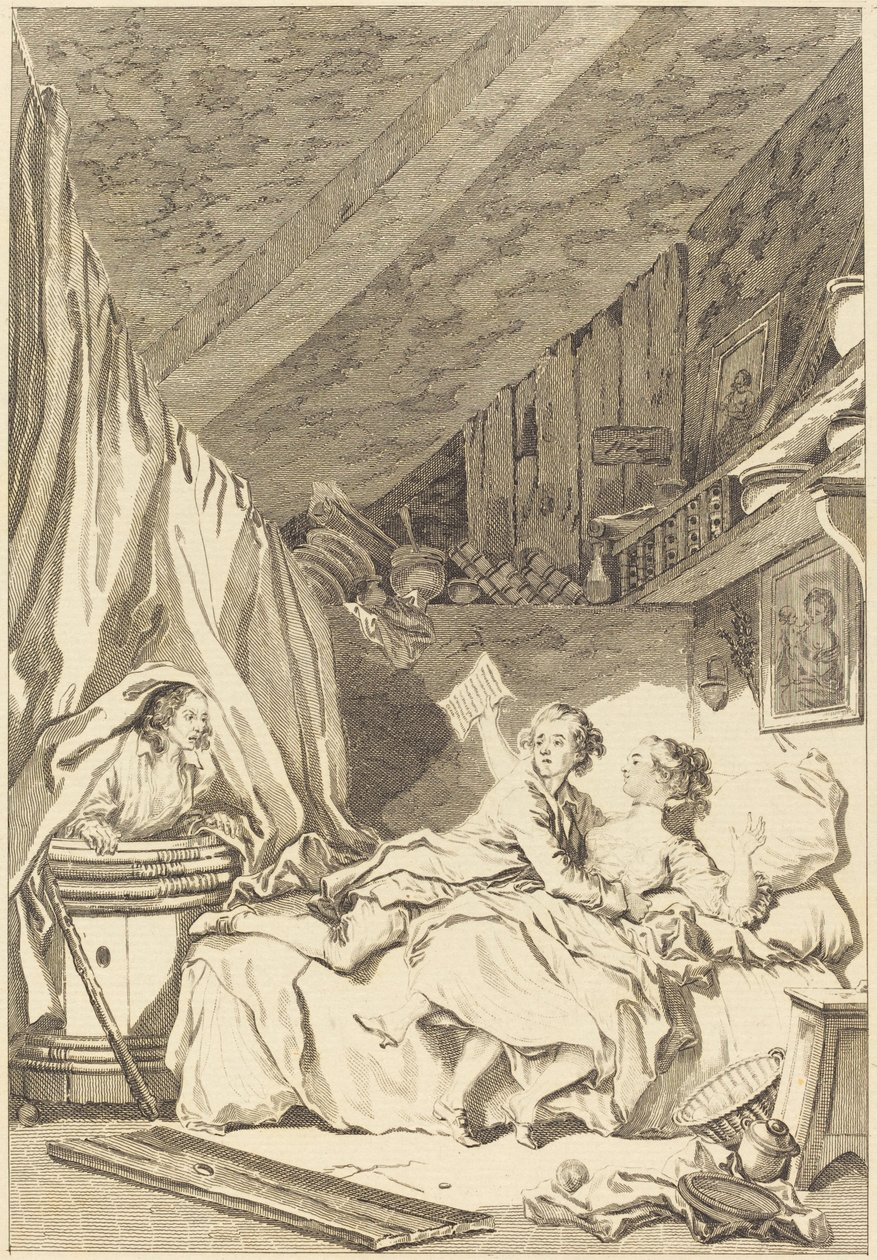 El zapatero de Jean Dambrun after Jean Honoré Fragonard