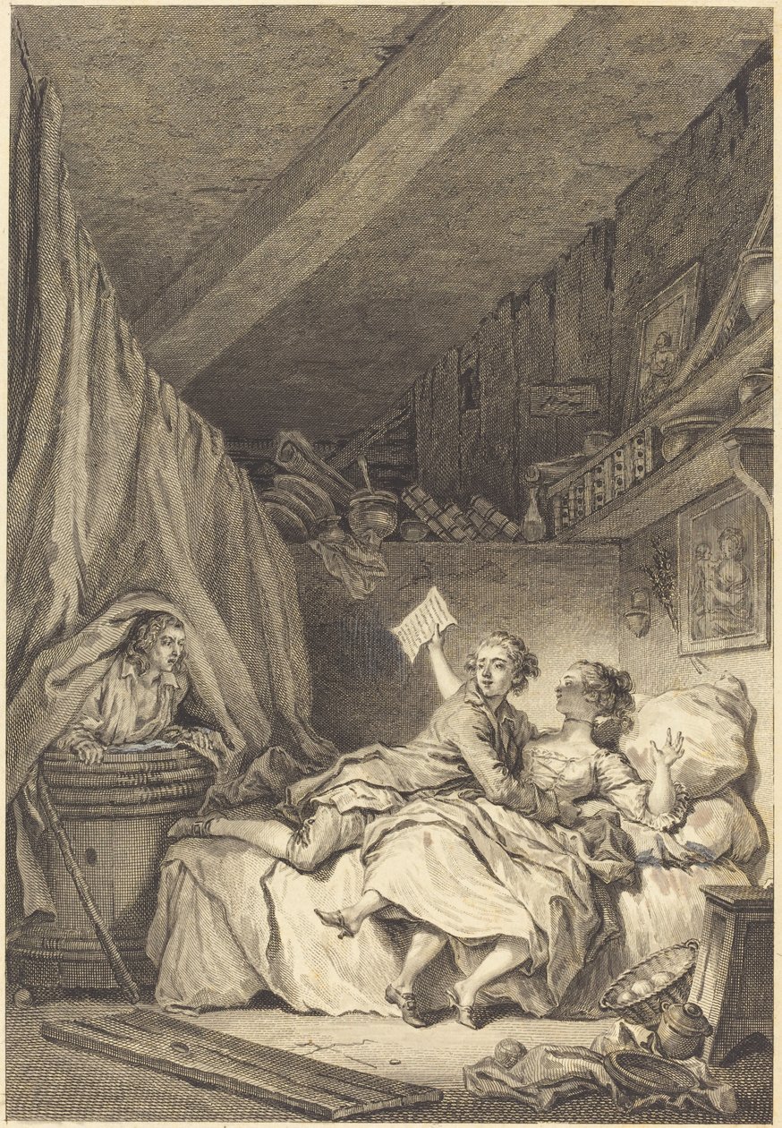 El zapatero de Jean Dambrun after Jean Honoré Fragonard