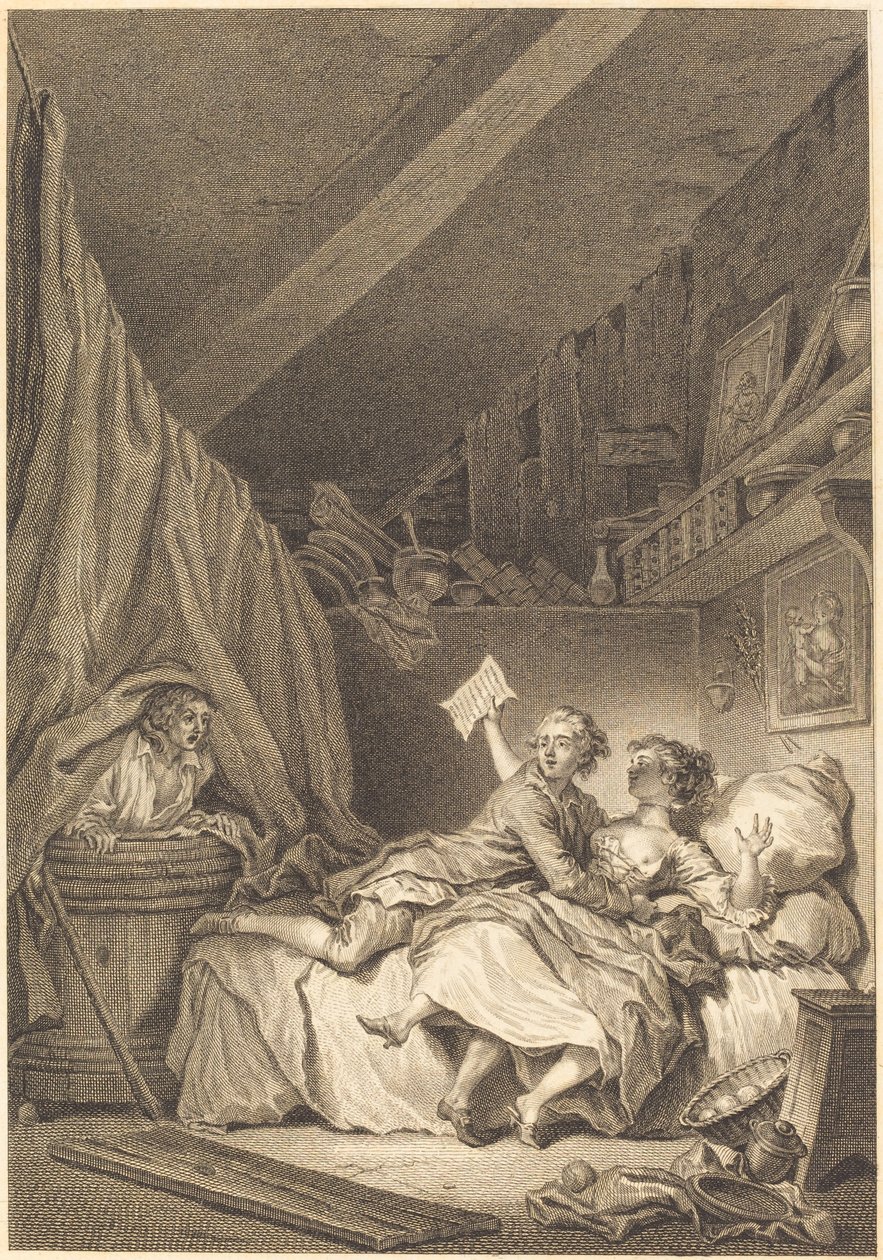 El zapatero de Jean Dambrun after Jean Honoré Fragonard