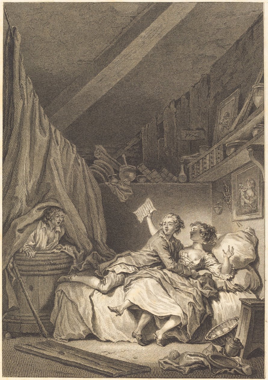 El zapatero de Jean Dambrun after Jean Honoré Fragonard