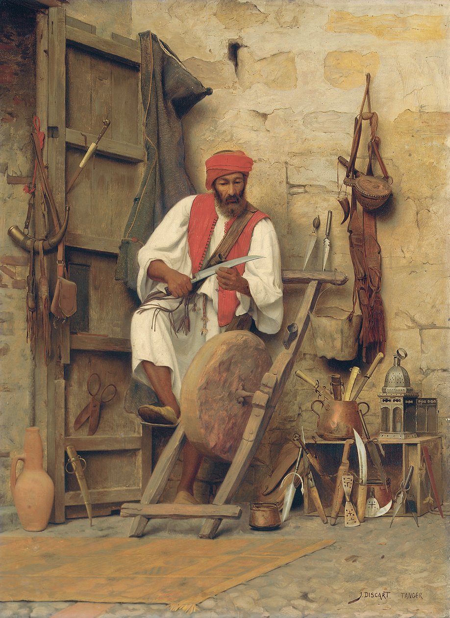 El afilador, Tánger de Jean Discart