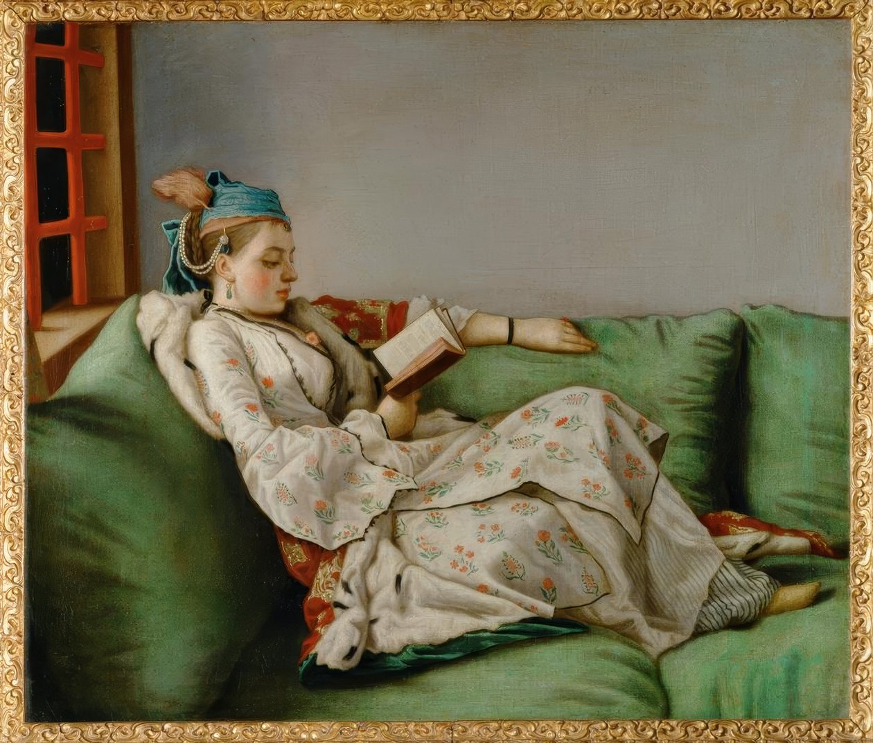 Retrato de Marie Adélaïde de Francia de Jean Étienne Liotard