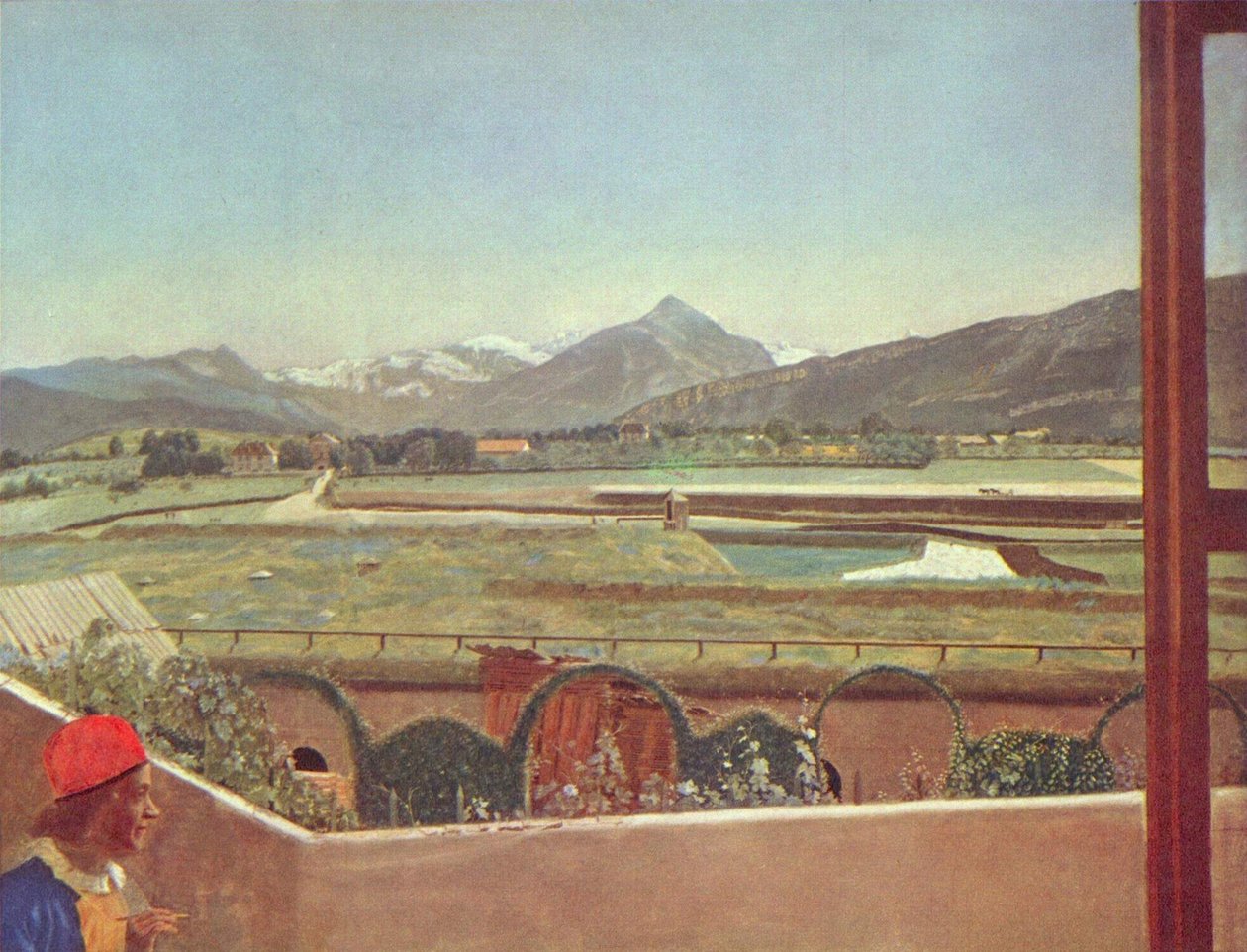 Paisaje cerca de Ginebra de Jean Étienne Liotard