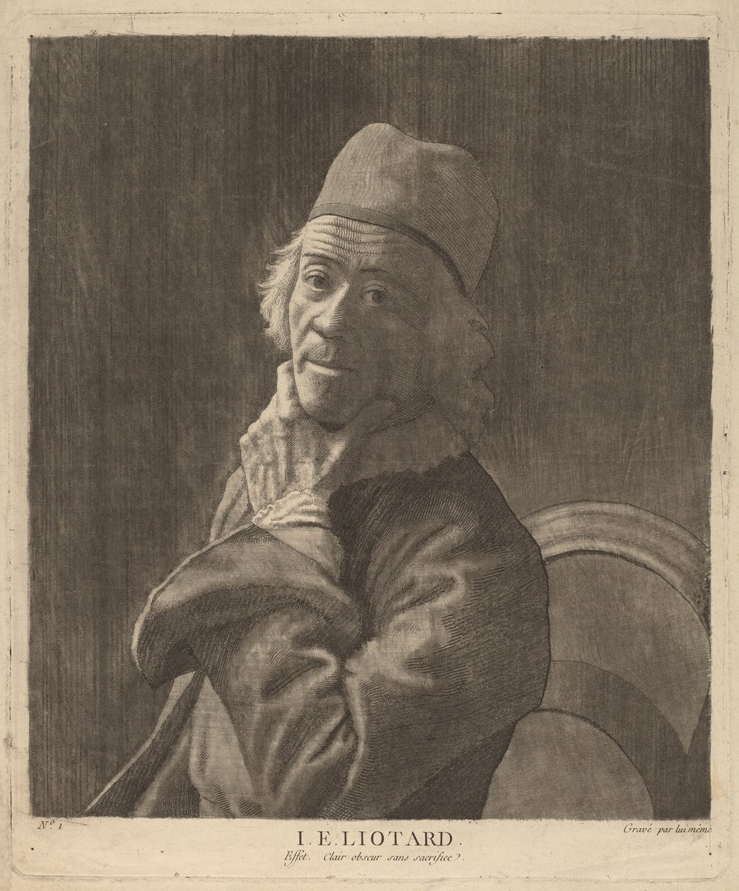 Autorretrato de Jean Étienne Liotard