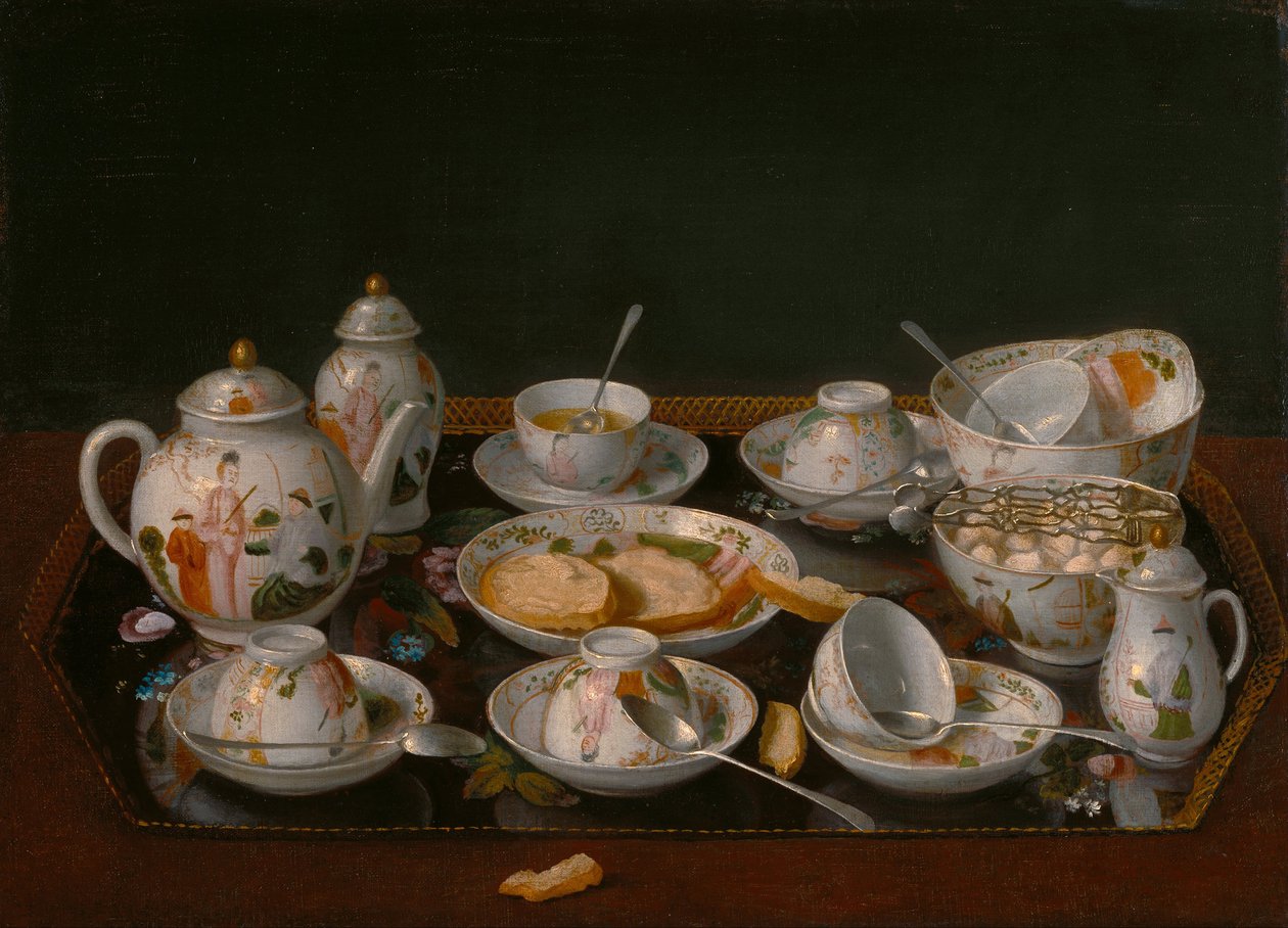 Juego de té, 1781-1783 de Jean Étienne Liotard