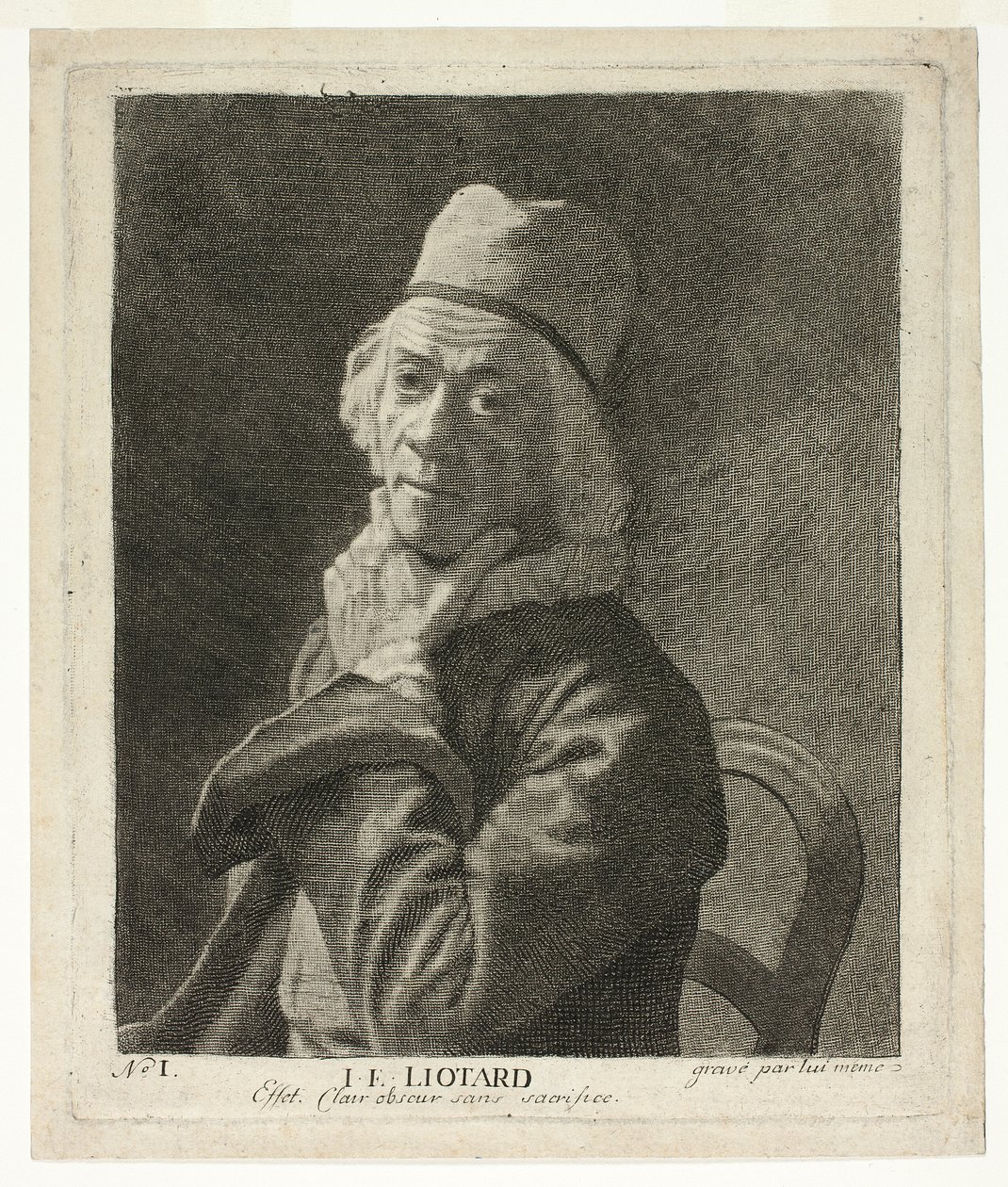 El pequeño autorretrato de Jean Étienne Liotard