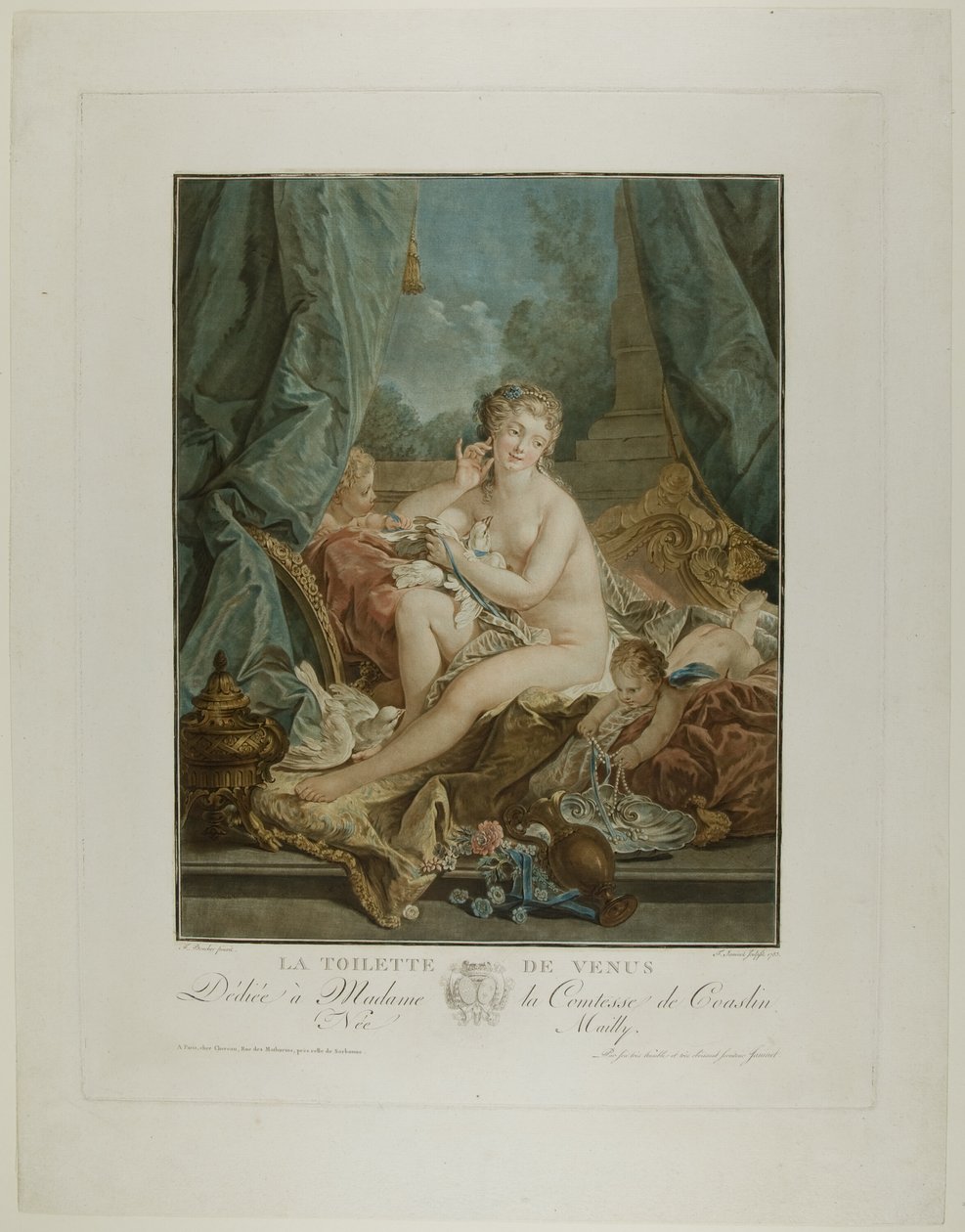 El retrete de Venus de Jean Francois Janinet