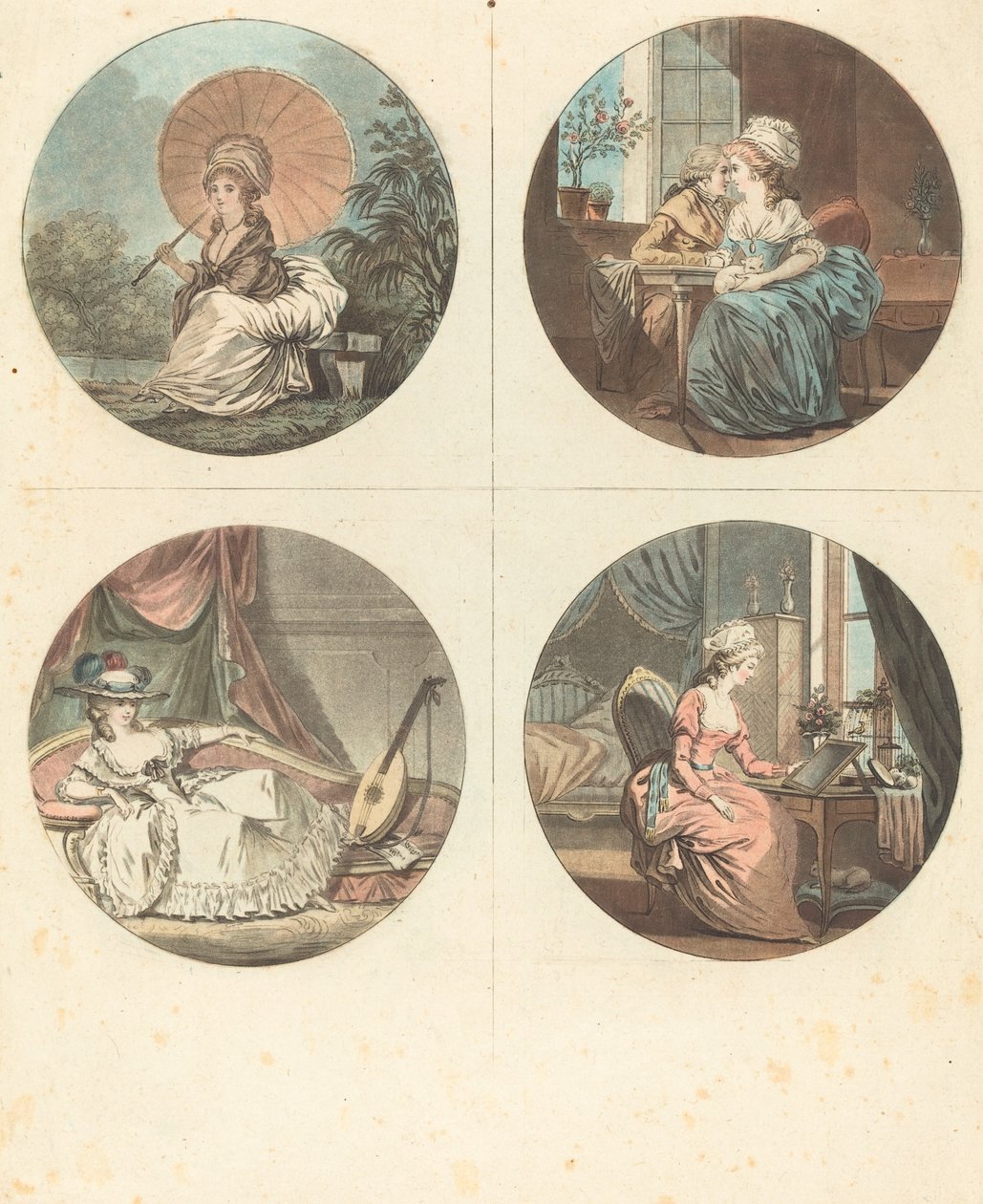 Las horas del día de Jean Francois Janinet