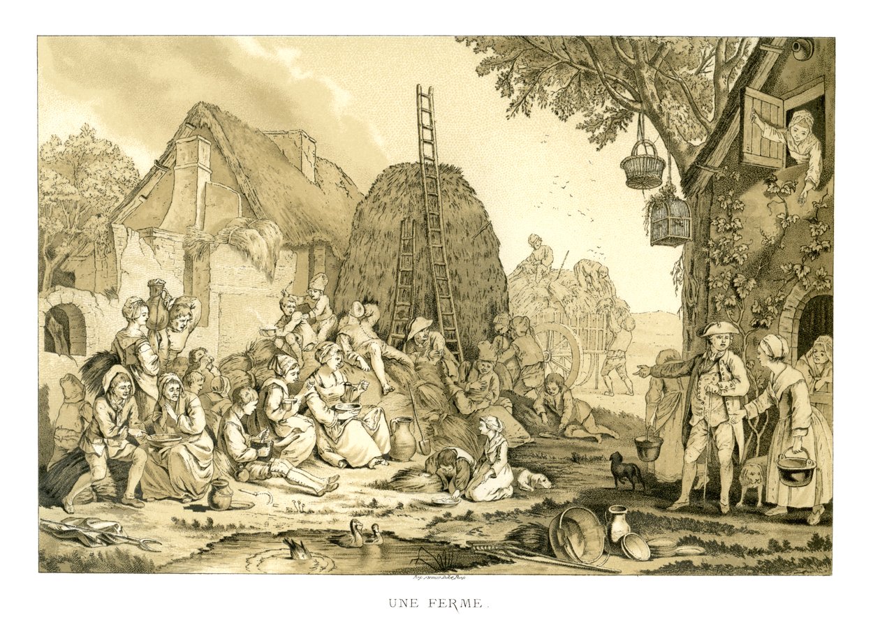 La Granja, 1885 de Jean Francois Janinet