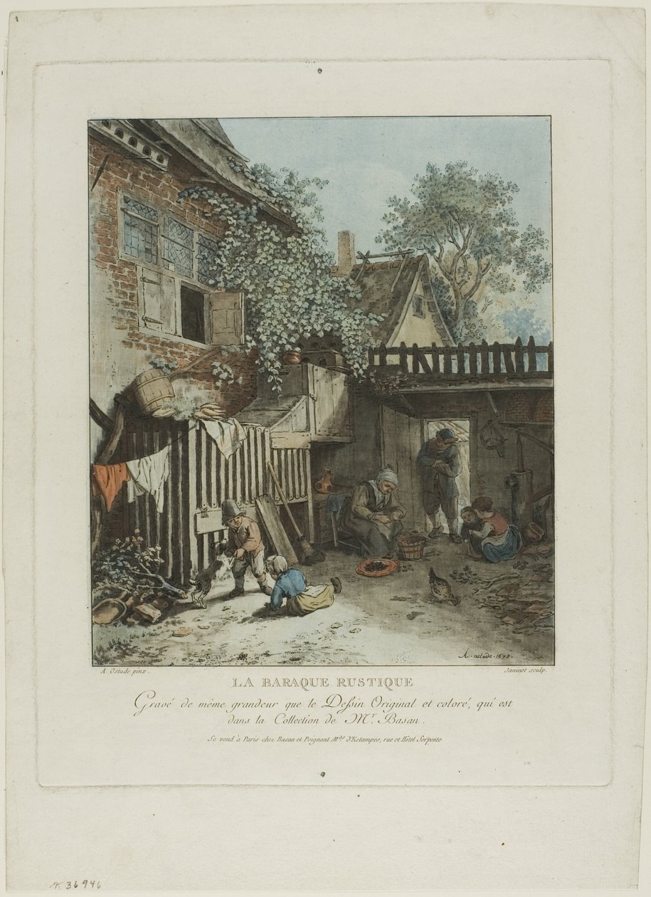 La Cabaña Rústica de Jean Francois Janinet