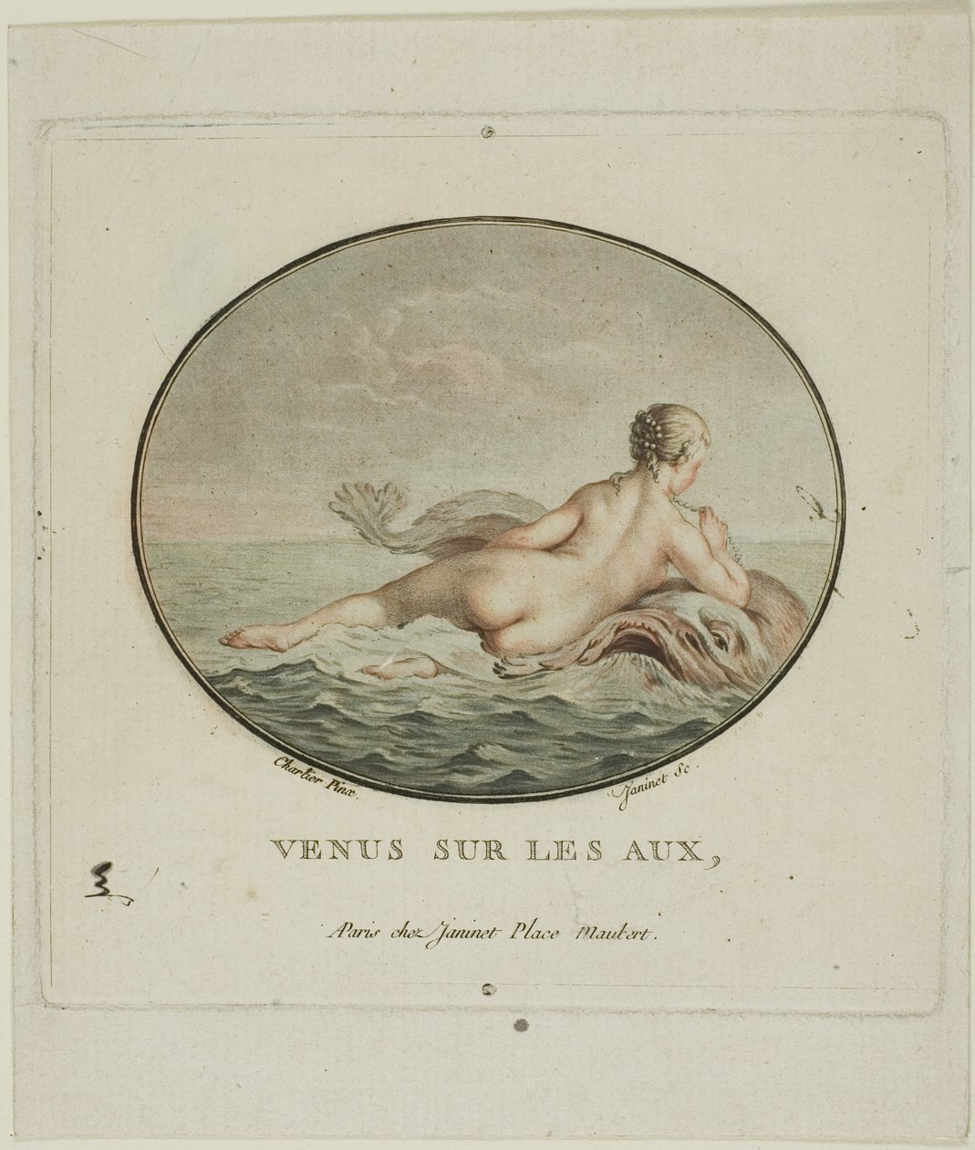 Venus Sur Les Aux de Jean Francois Janinet