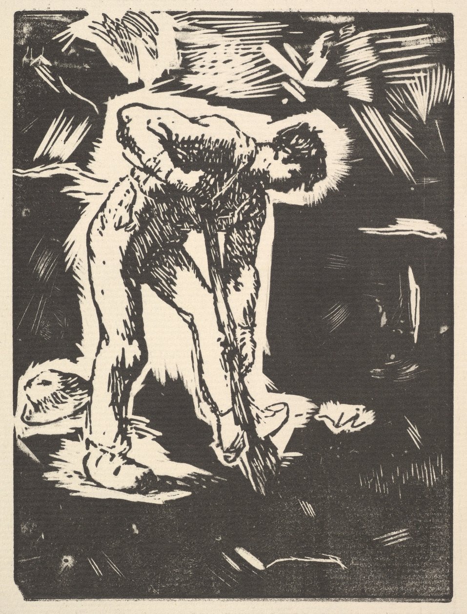 Cavador, 1863 de Jean Francois Millet