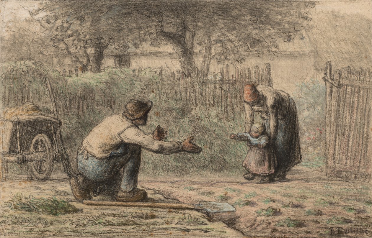 Primeros pasos de Jean Francois Millet
