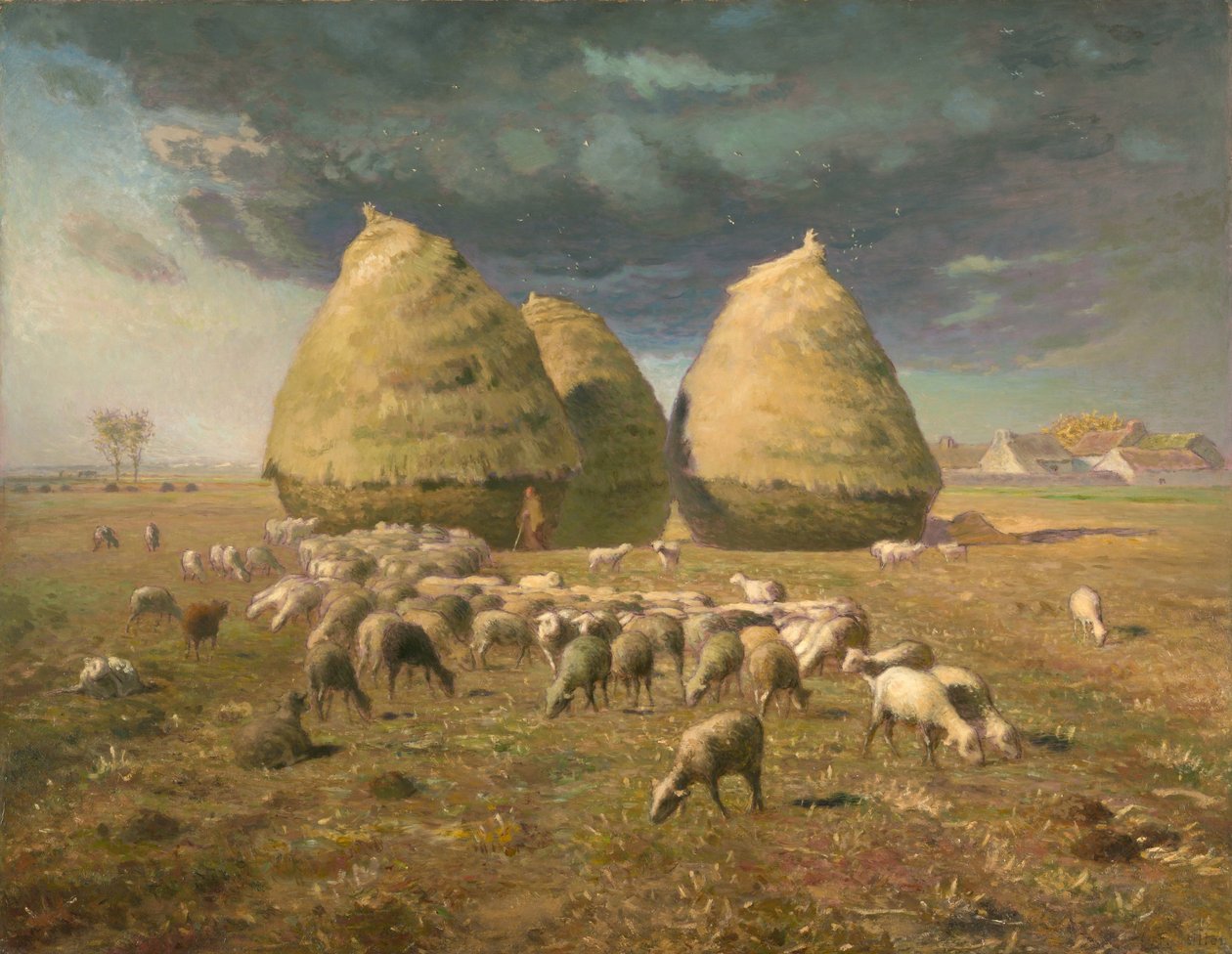 Almiar: Otoño, c.1874 de Jean Francois Millet