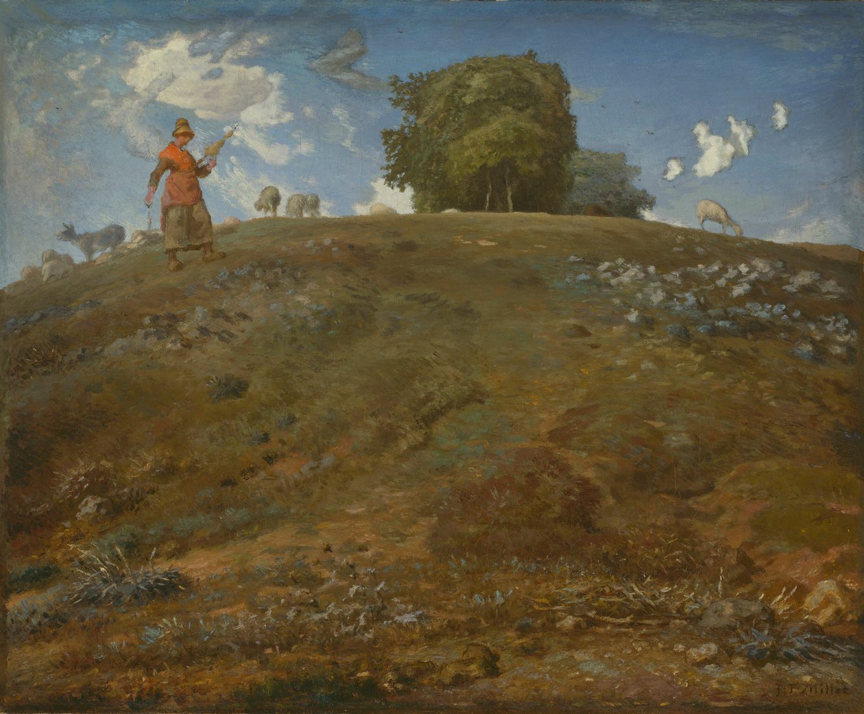 En Auvernia de Jean Francois Millet