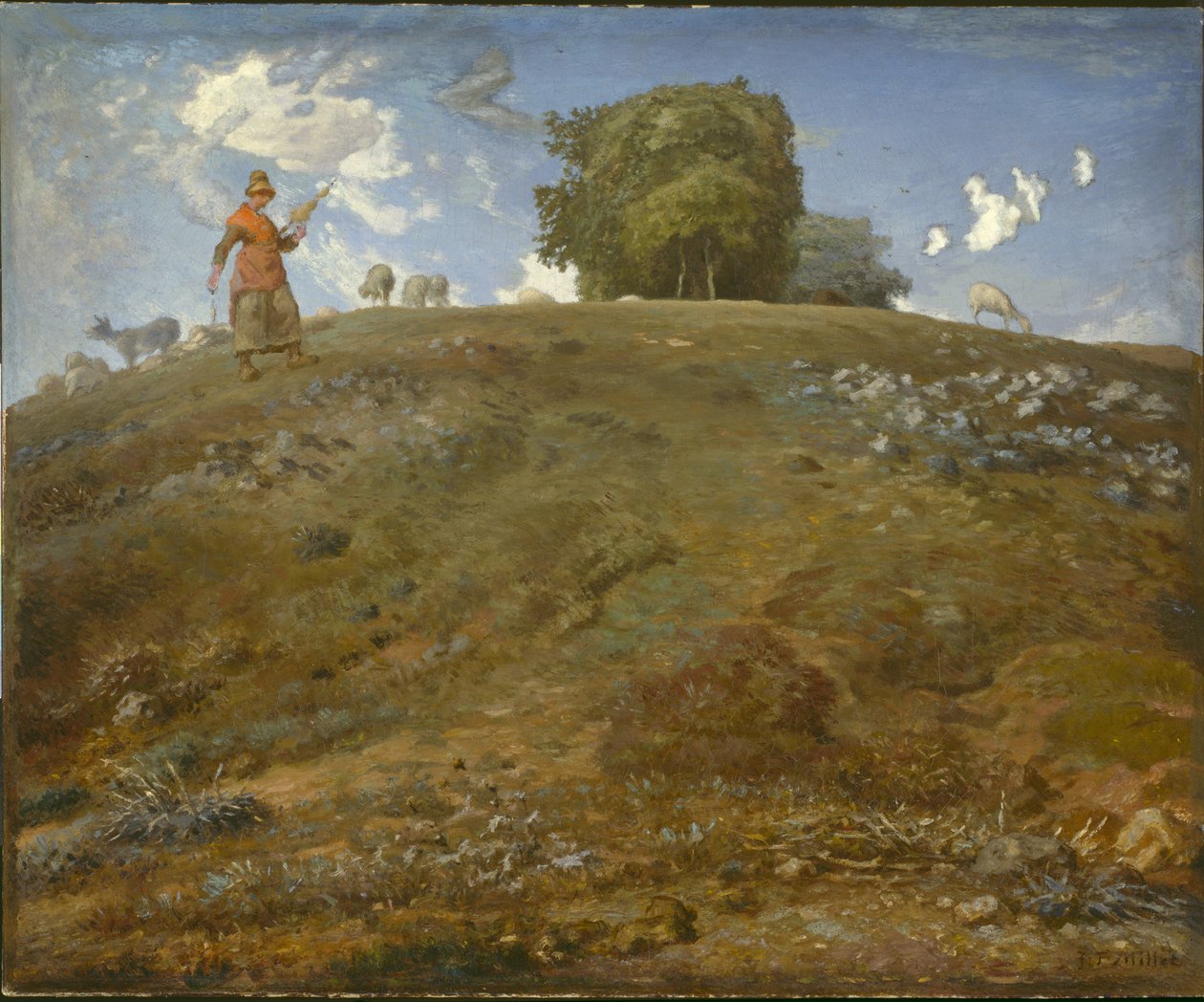 En Auvernia de Jean Francois Millet