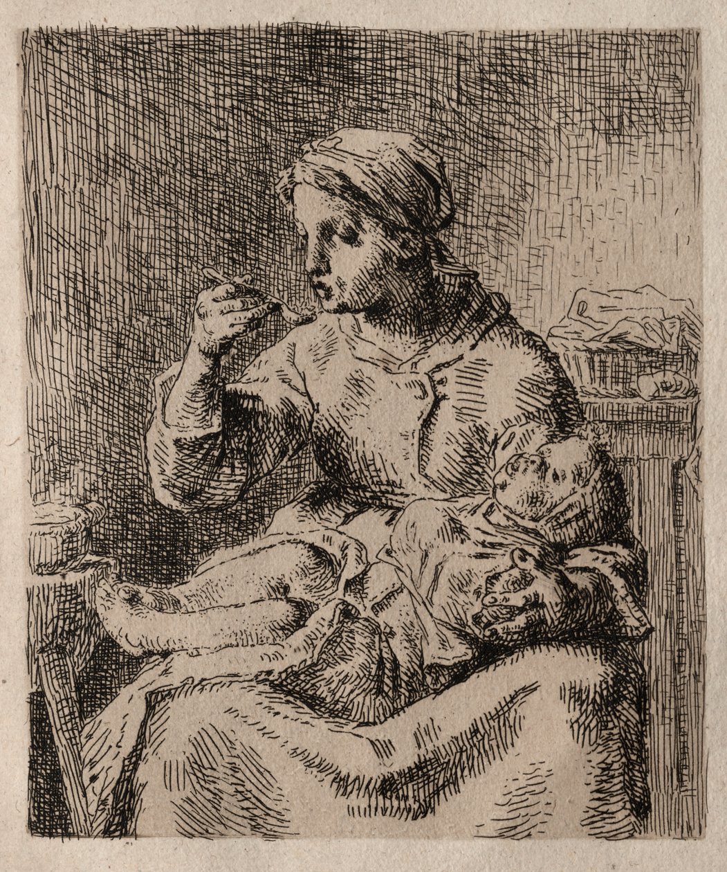 La Bouillée de Jean Francois Millet