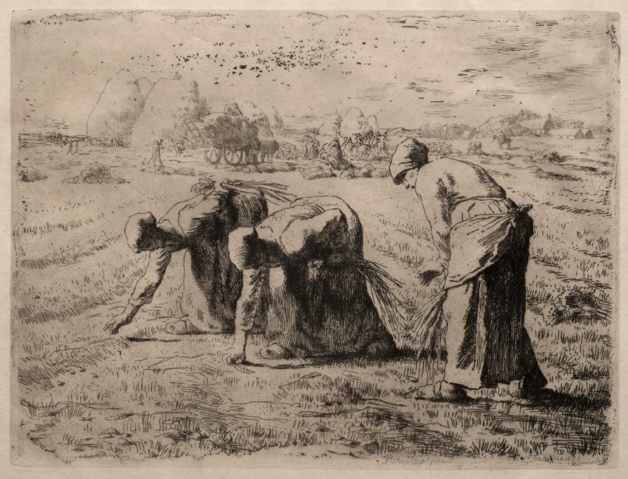 Las Espigadoras de Jean Francois Millet