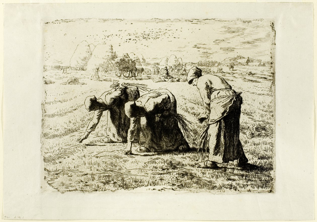 Las espigadoras de Jean Francois Millet
