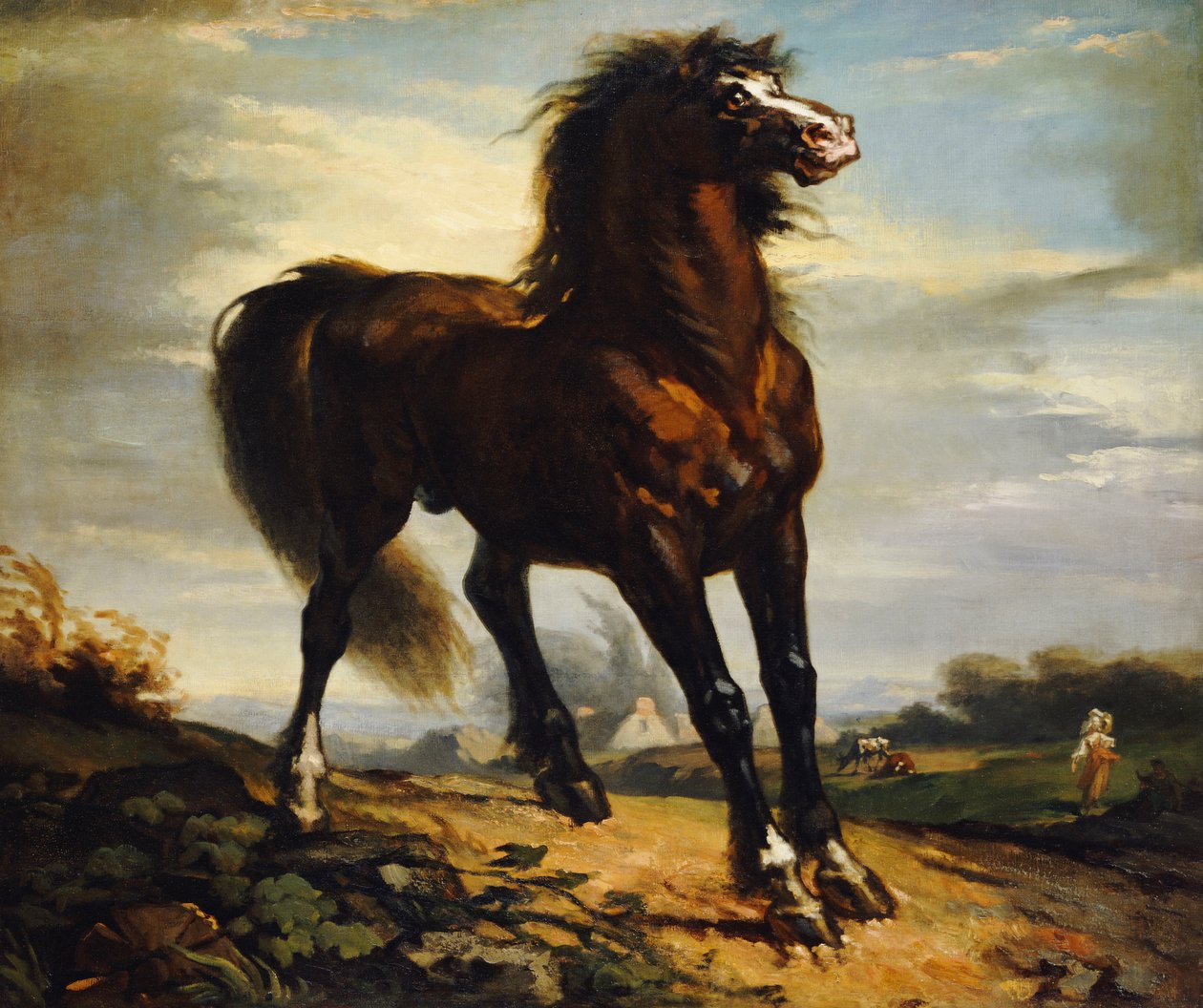 El caballo de Jean Francois Millet