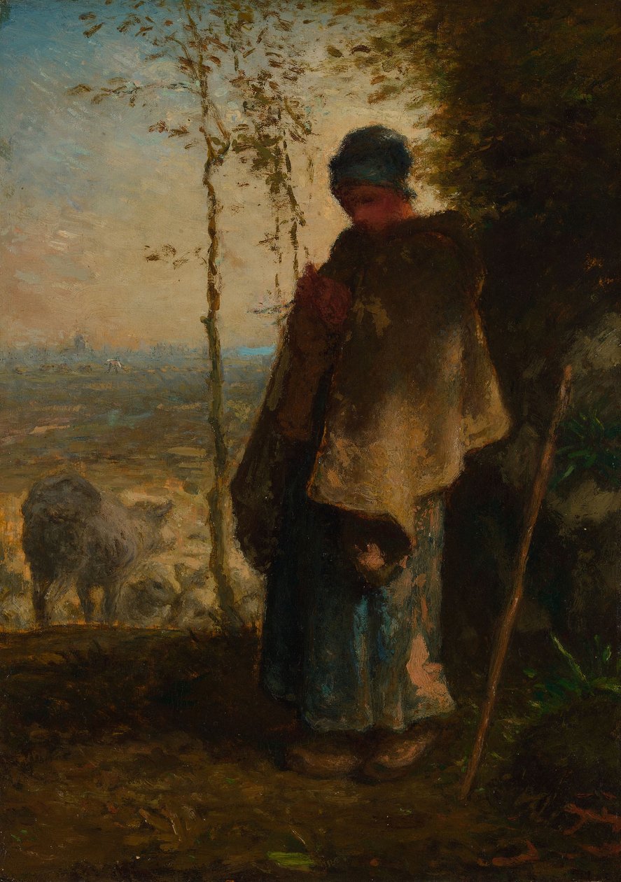 La Pequeña Pastora de Jean Francois Millet