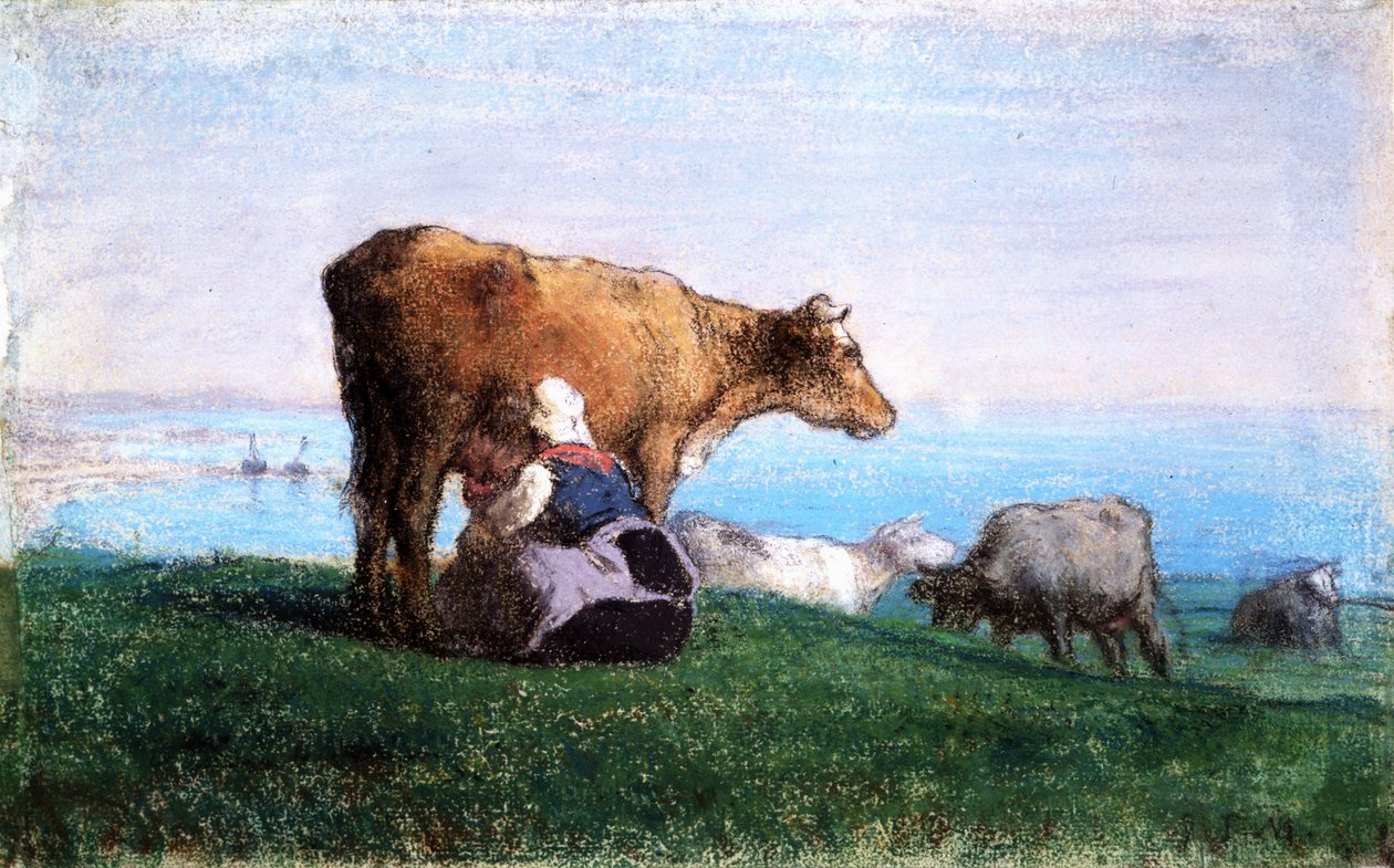 La Lechera de Jean Francois Millet
