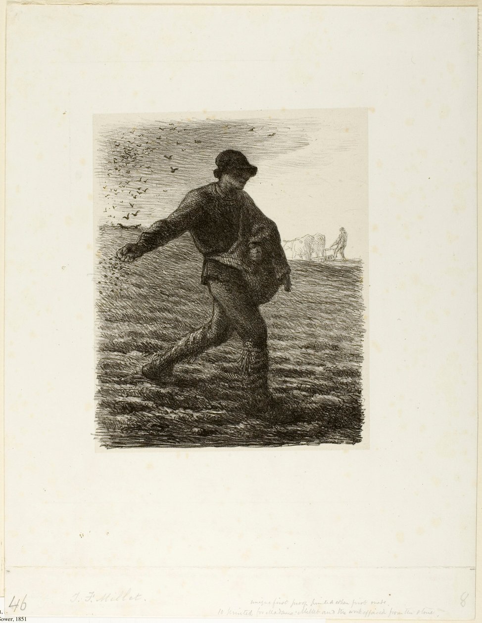 El sembrador de Jean Francois Millet